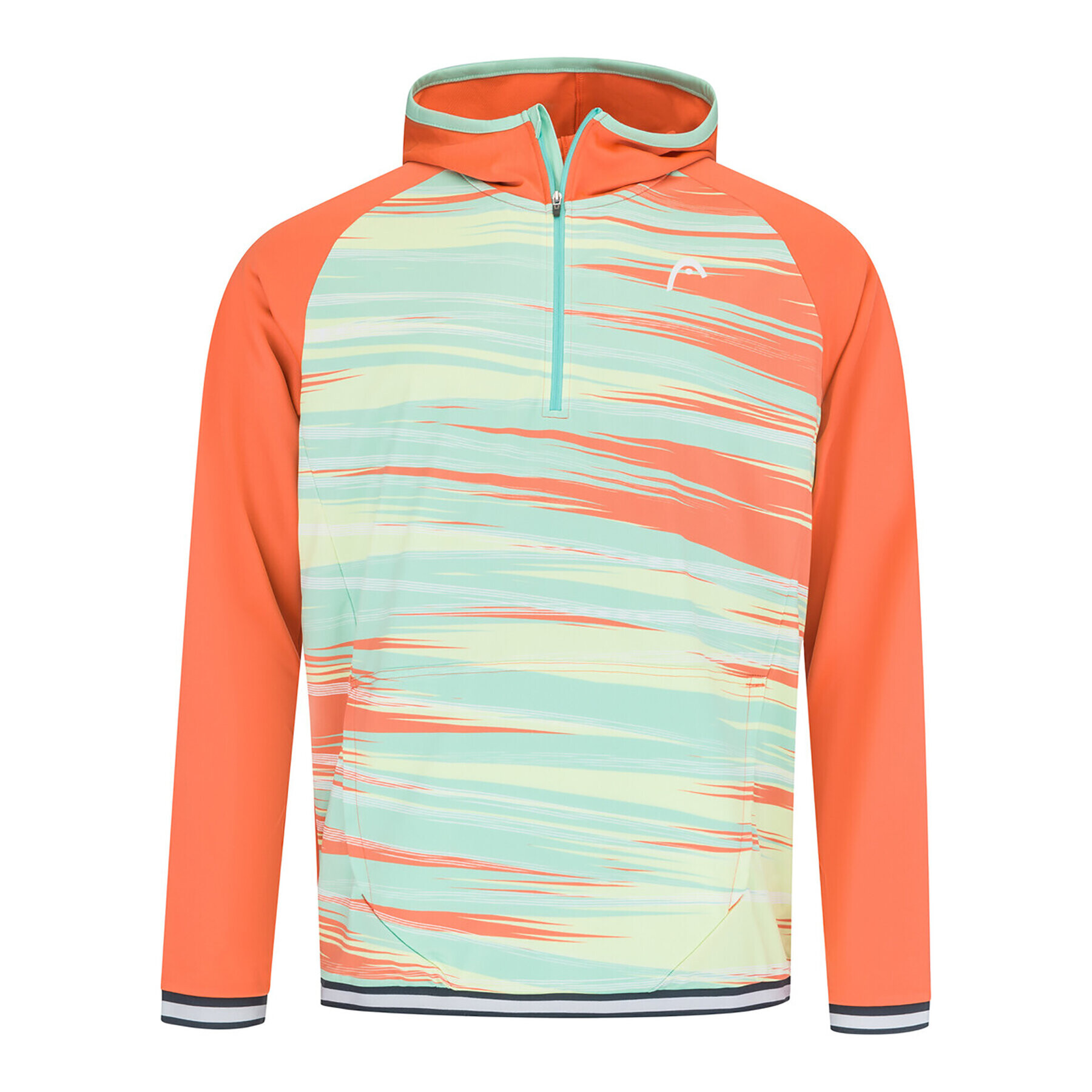 Head Суитшърт Topspin 811493 Оранжев Regular Fit - Pepit.bg