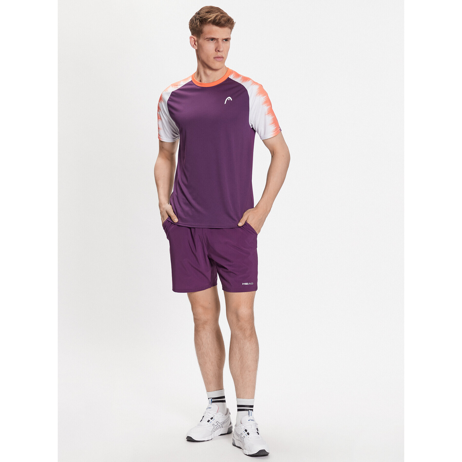 Head Тенис шорти Performance 811423 Виолетов Regular Fit - Pepit.bg