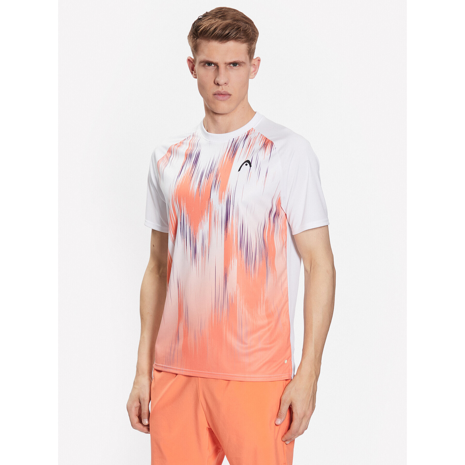 Head Тишърт Topspin 811453 Бял Regular Fit - Pepit.bg