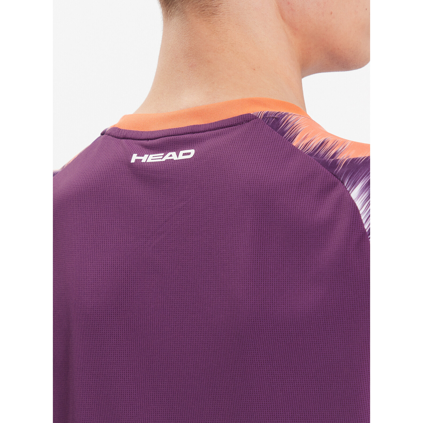 Head Тишърт Topspin 811453 Виолетов Regular Fit - Pepit.bg