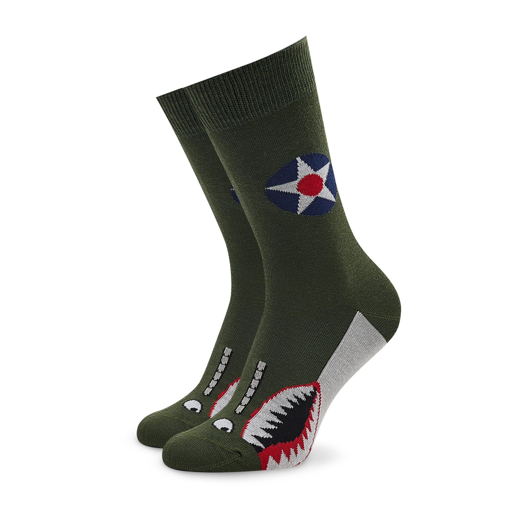 Heel Tread Дълги чорапи unisex P40 Зелен - Pepit.bg