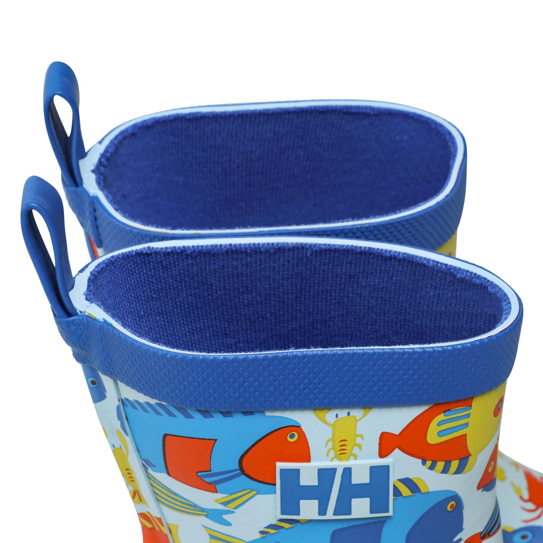 Helly Hansen Гумени ботуши Jk Splash Print 11673 538-7 24 Син - Pepit.bg