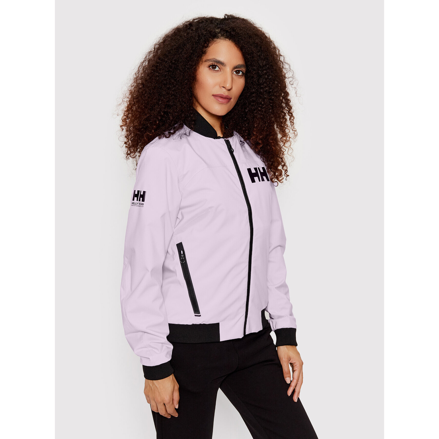 Helly Hansen Яке бомбър Racing Wind 34935 Виолетов Regular Fit - Pepit.bg