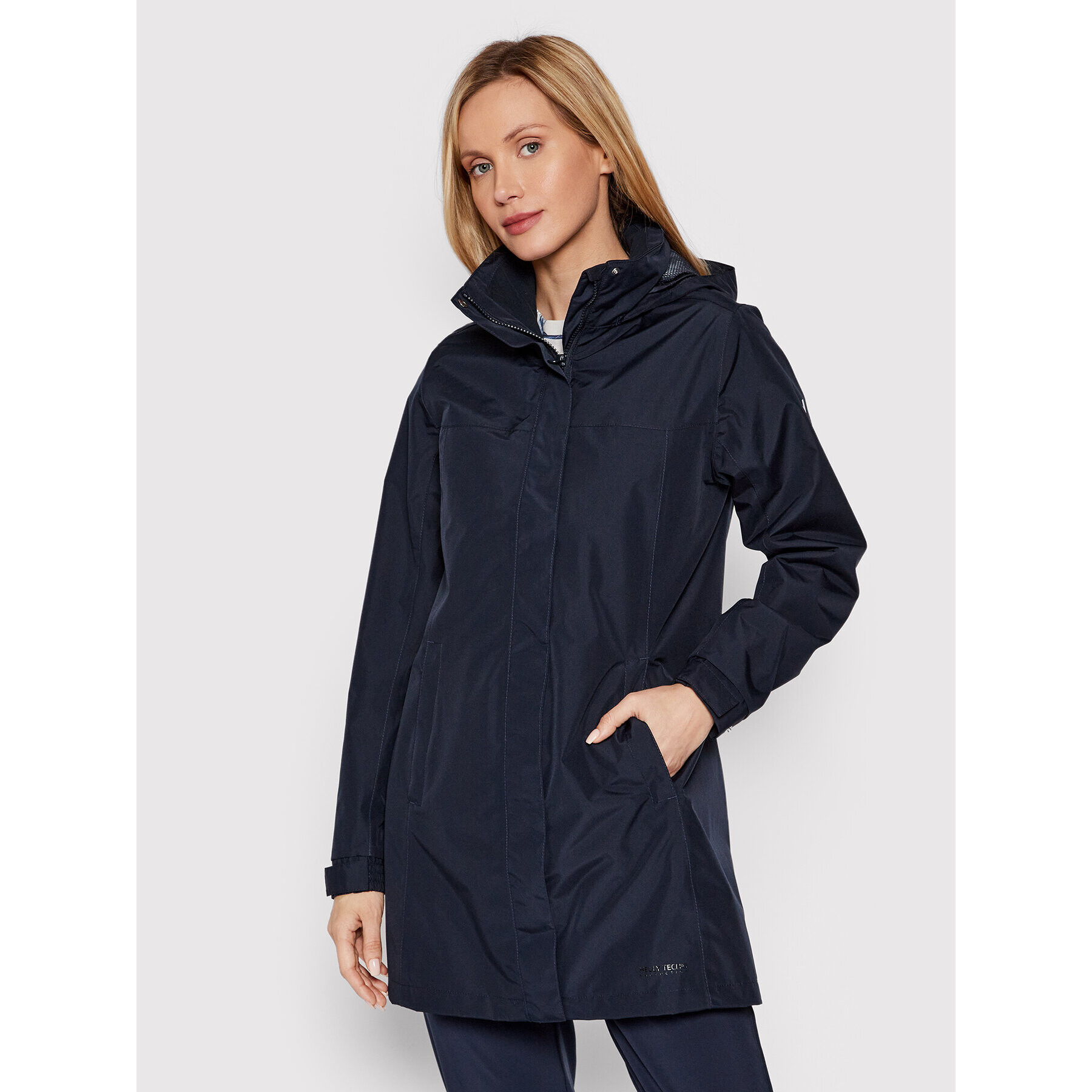 Helly Hansen Яке за дъжд Aden 62648 Тъмносин Regular Fit - Pepit.bg