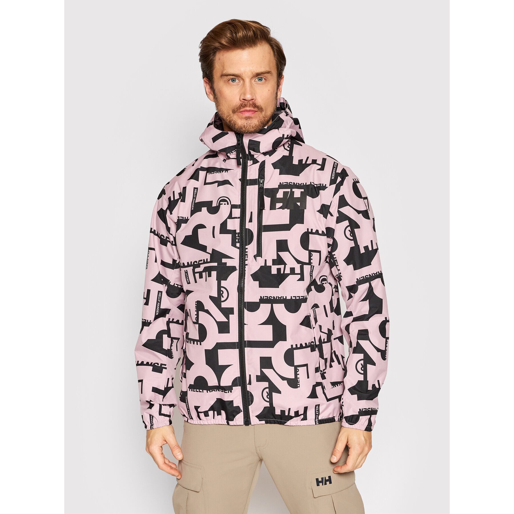 Helly Hansen Яке за дъжд Belfast 2 53424 Розов Regular Fit - Pepit.bg