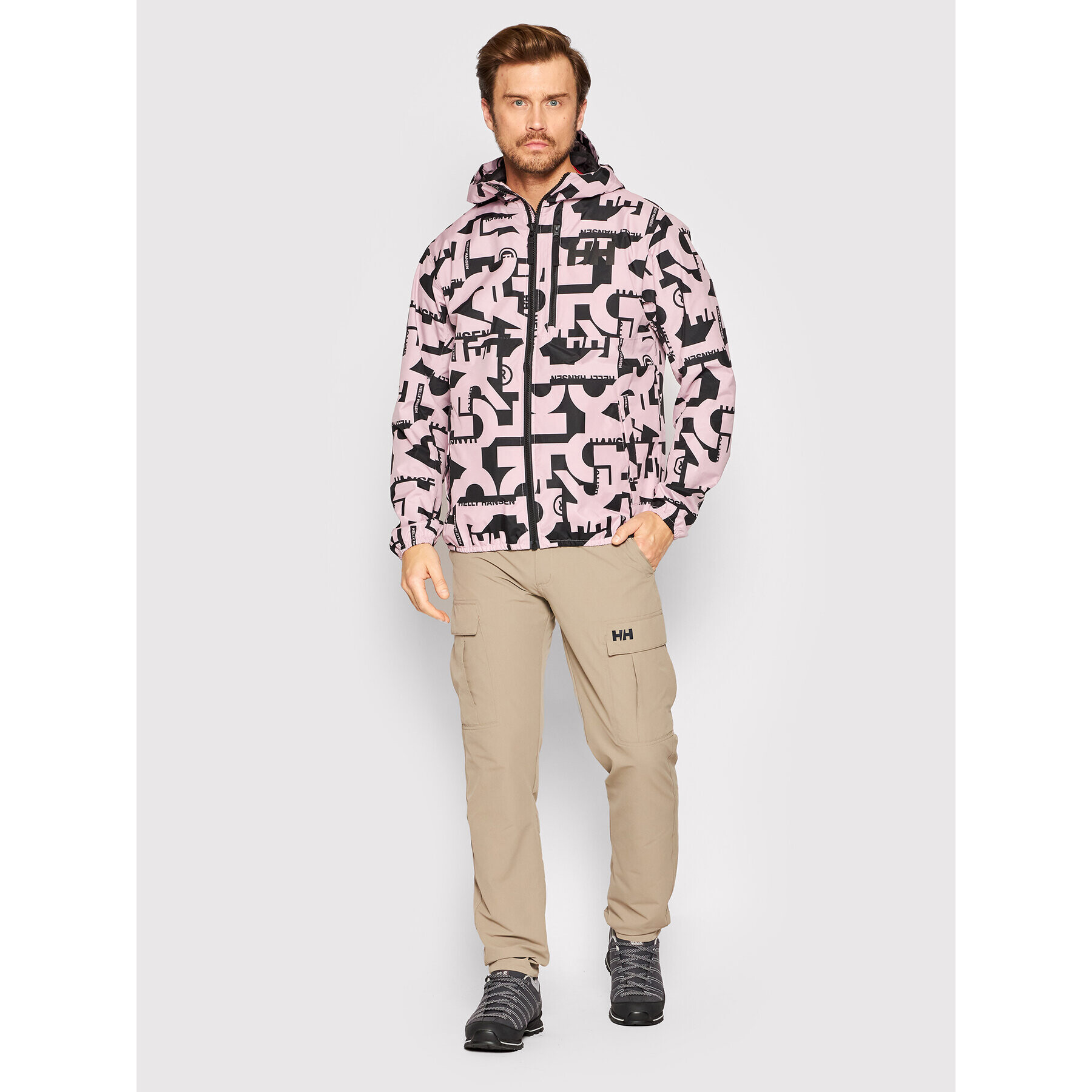 Helly Hansen Яке за дъжд Belfast 2 53424 Розов Regular Fit - Pepit.bg