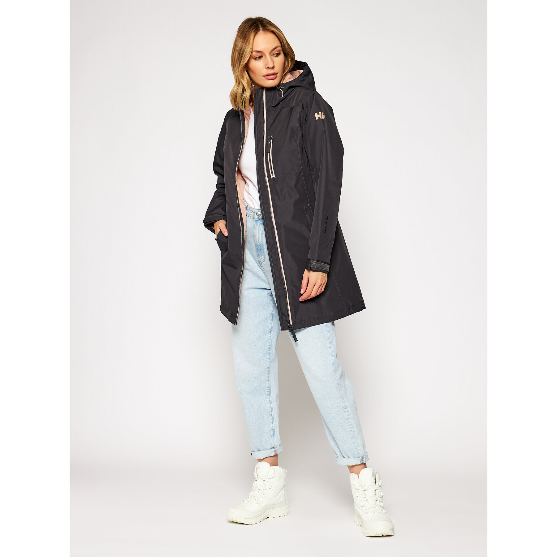 Helly Hansen Яке за дъжд Belfast Winter 62395 Черен Regular Fit - Pepit.bg