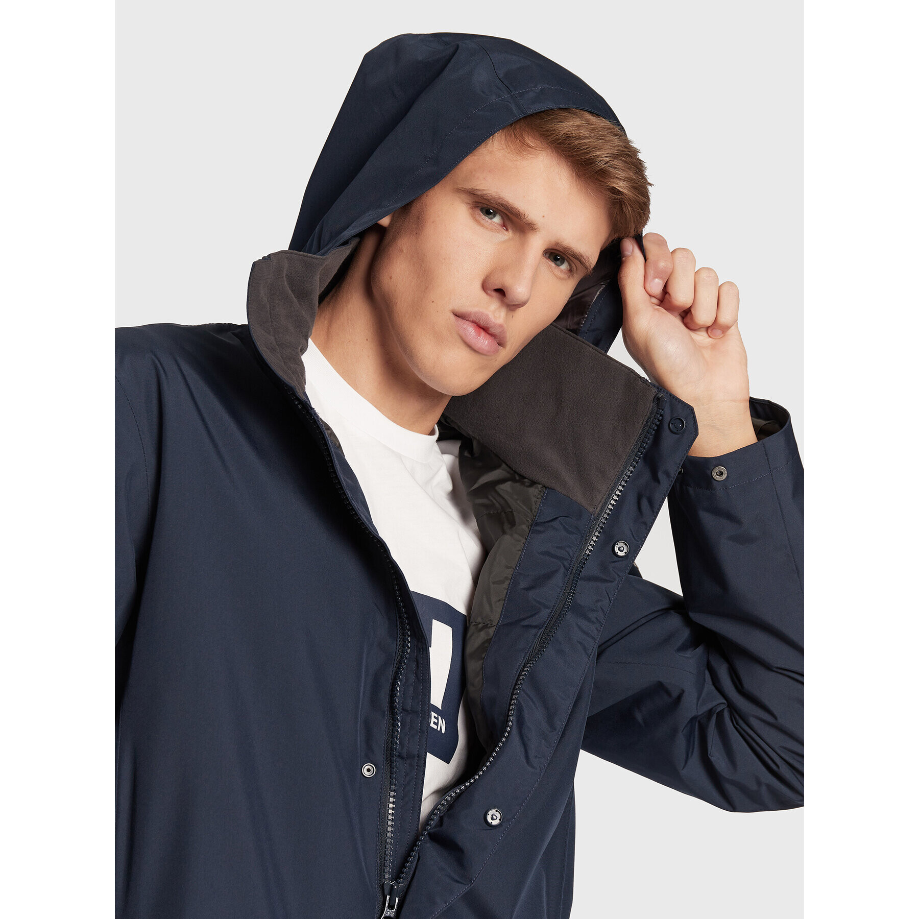 Helly Hansen Яке за дъжд Dubliner 53510 Тъмносин Regular Fit - Pepit.bg