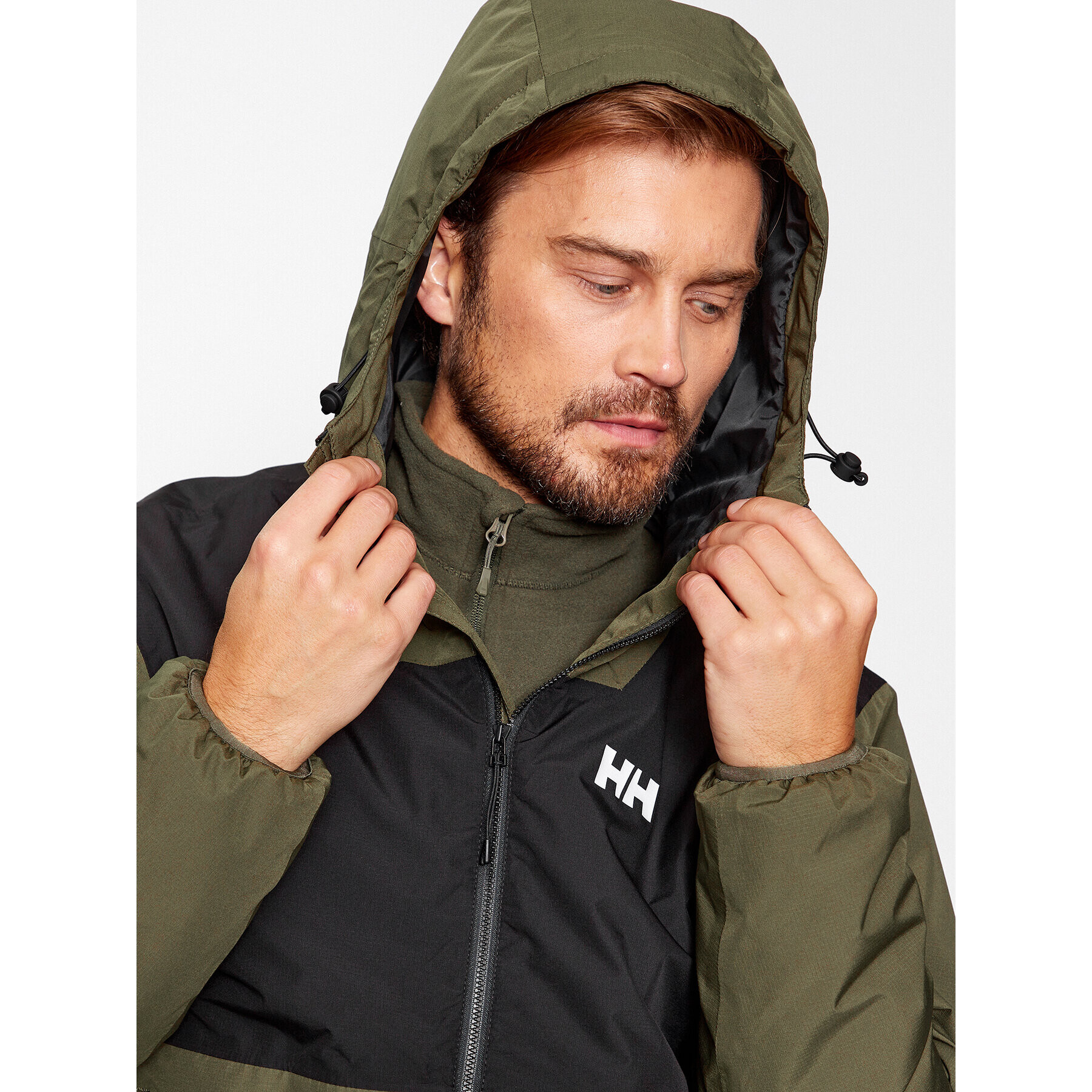 Helly Hansen Яке за дъжд Ervik Ins 53983 Каки Regular Fit - Pepit.bg