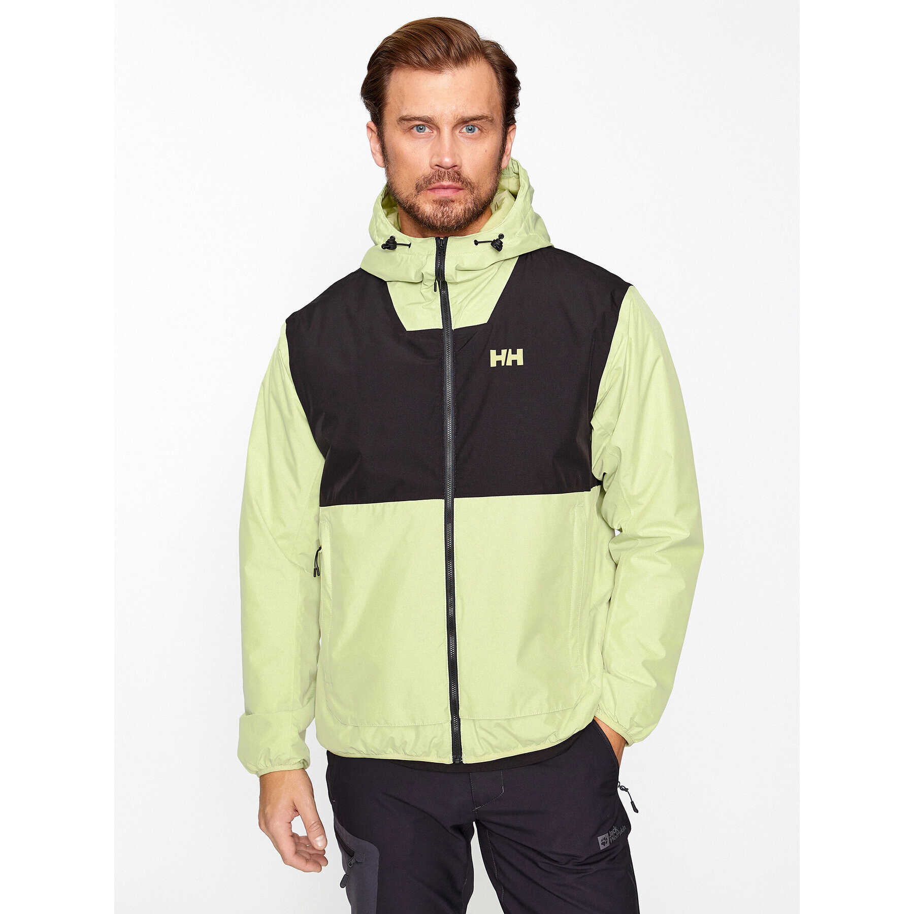 Helly Hansen Яке за дъжд Ervik Ins 53983 Зелен Regular Fit - Pepit.bg