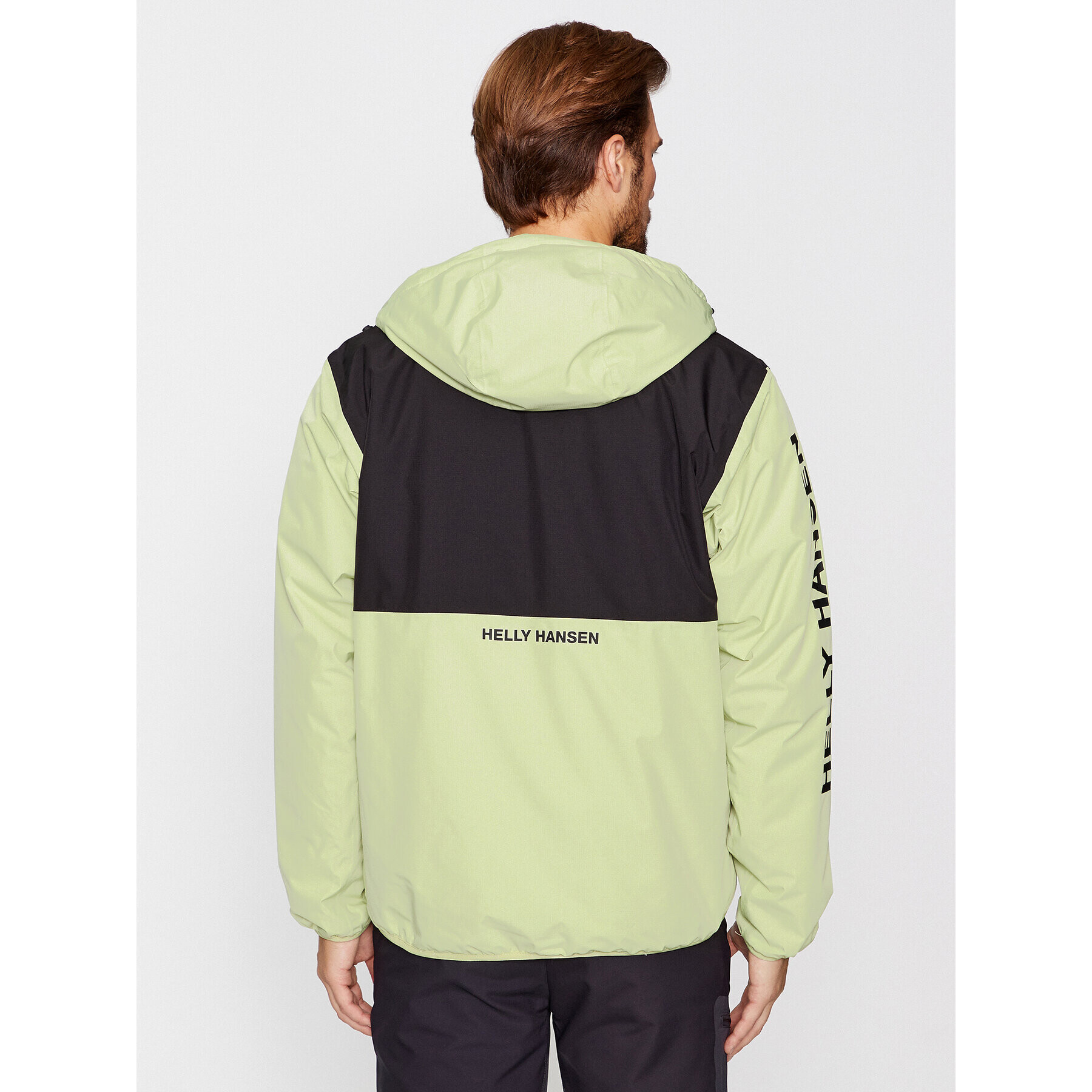 Helly Hansen Яке за дъжд Ervik Ins 53983 Зелен Regular Fit - Pepit.bg