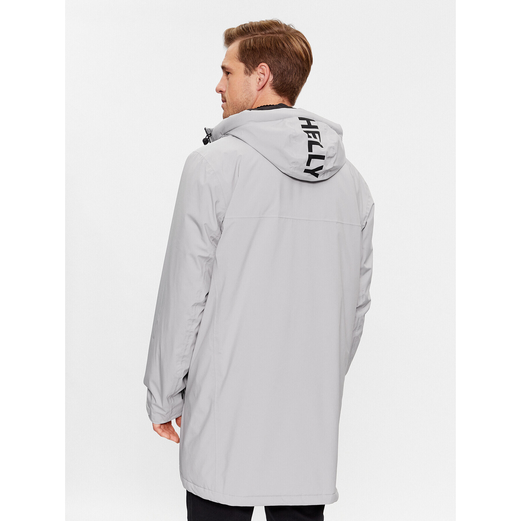 Helly Hansen Яке за дъжд Rain Parka 54002 Сив Regular Fit - Pepit.bg