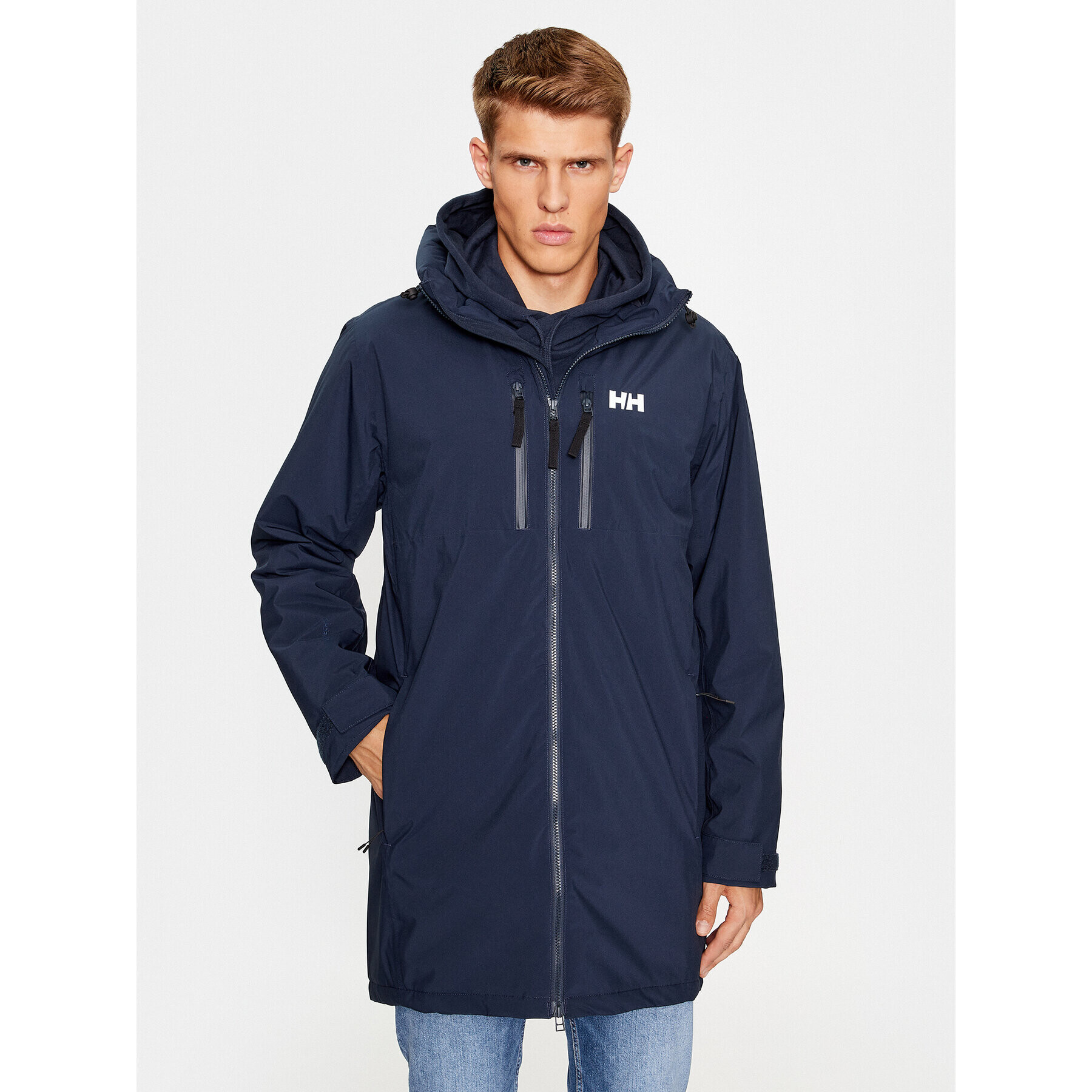Helly Hansen Яке за дъжд Rain Parka 54002 Тъмносин Regular Fit - Pepit.bg