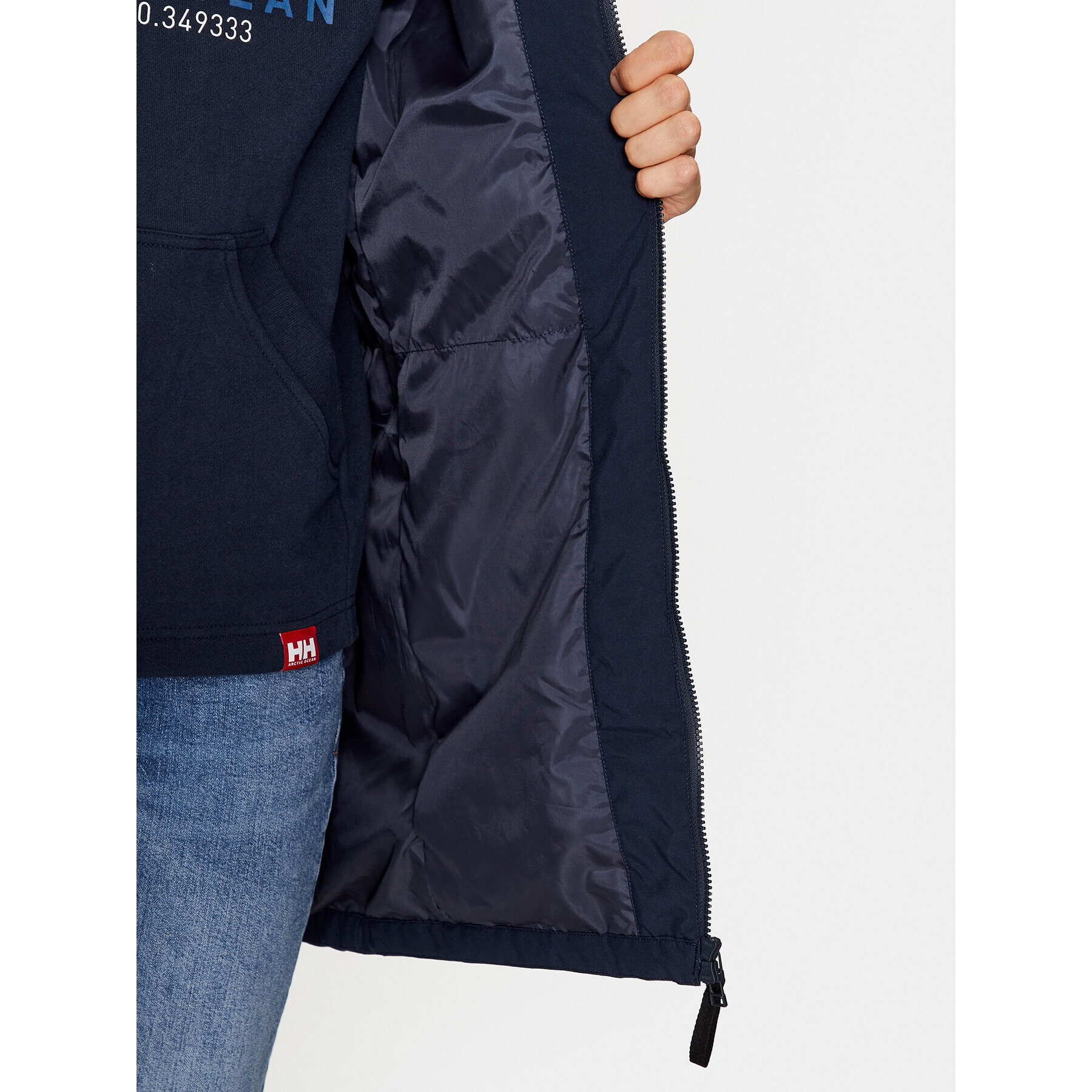 Helly Hansen Яке за дъжд Rain Parka 54002 Тъмносин Regular Fit - Pepit.bg