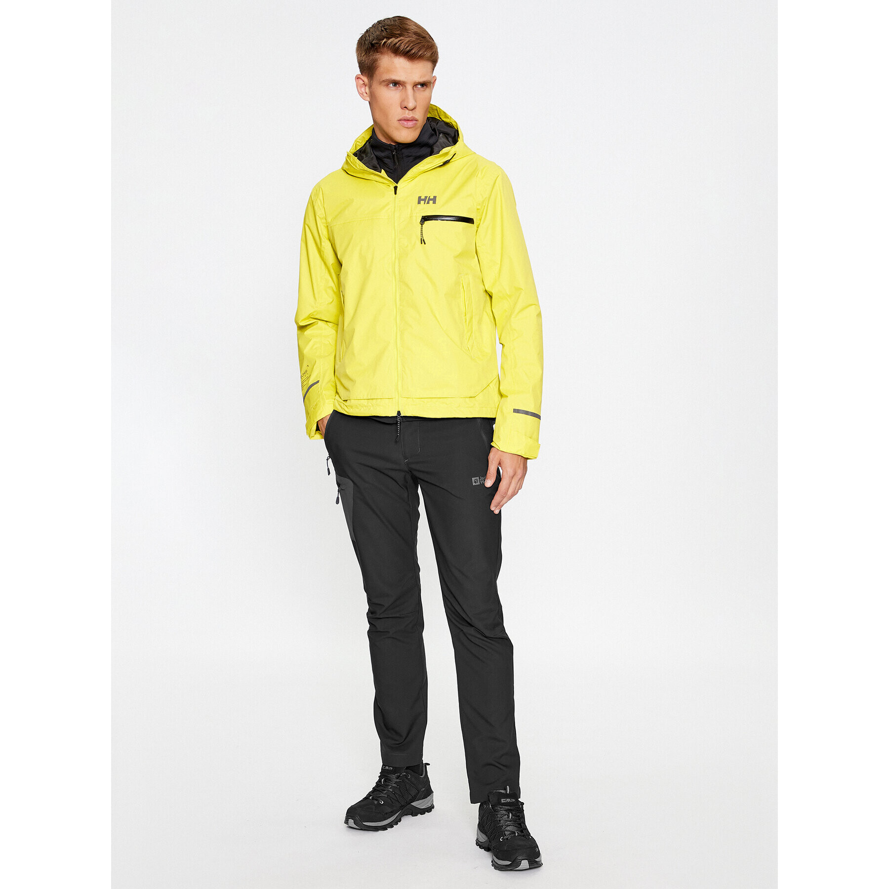 Helly Hansen Яке за дъжд Ride 53696 Жълт Regular Fit - Pepit.bg