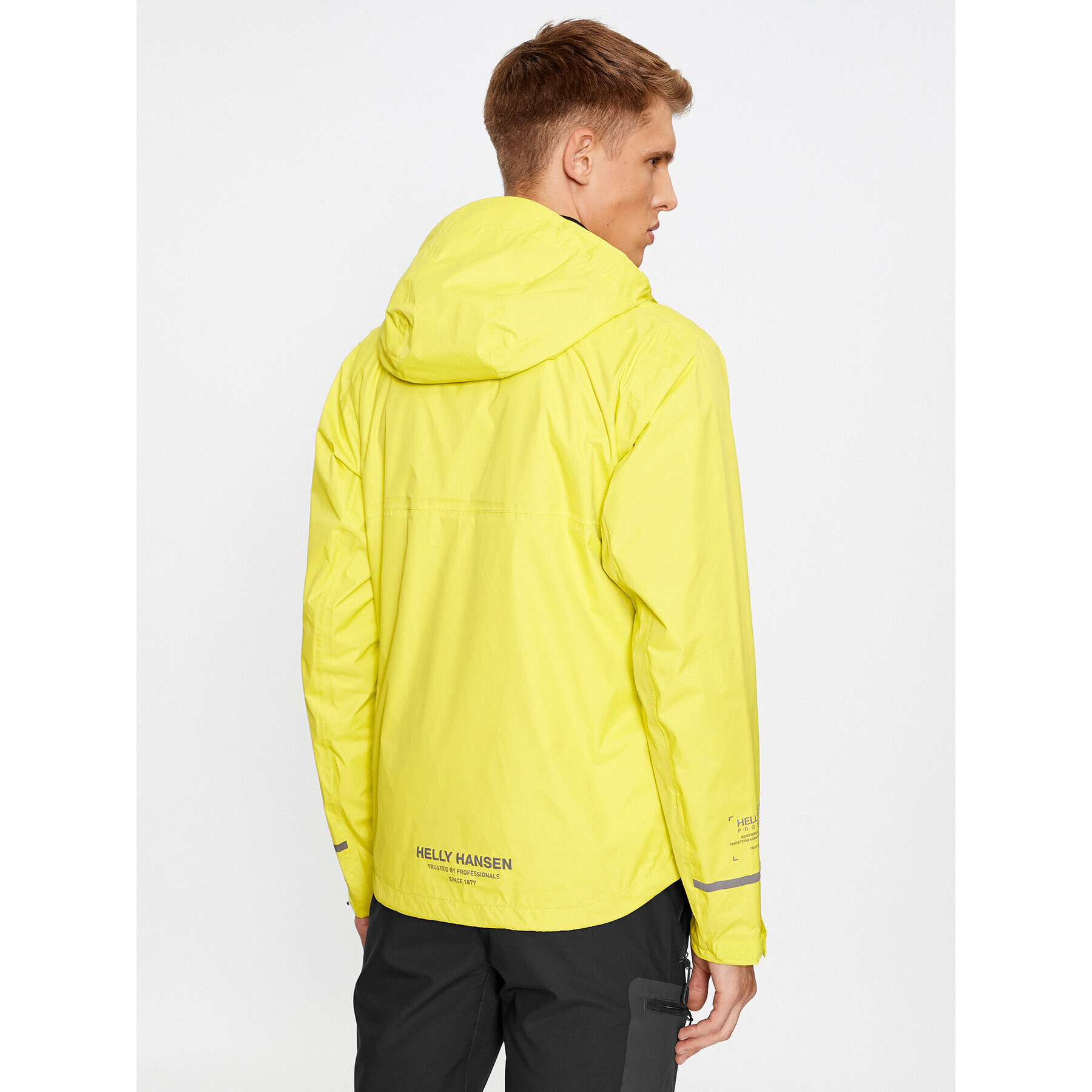Helly Hansen Яке за дъжд Ride 53696 Жълт Regular Fit - Pepit.bg