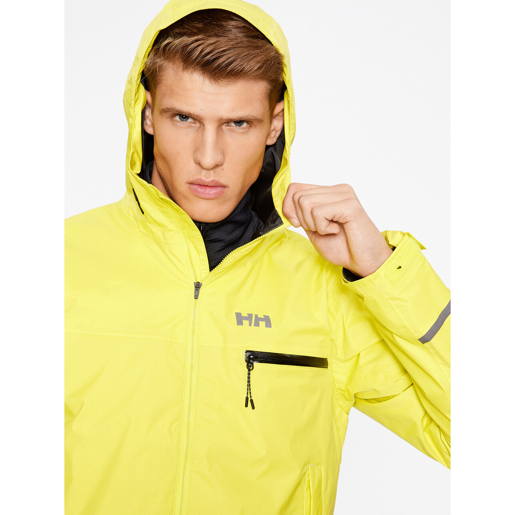 Helly Hansen Яке за дъжд Ride 53696 Жълт Regular Fit - Pepit.bg