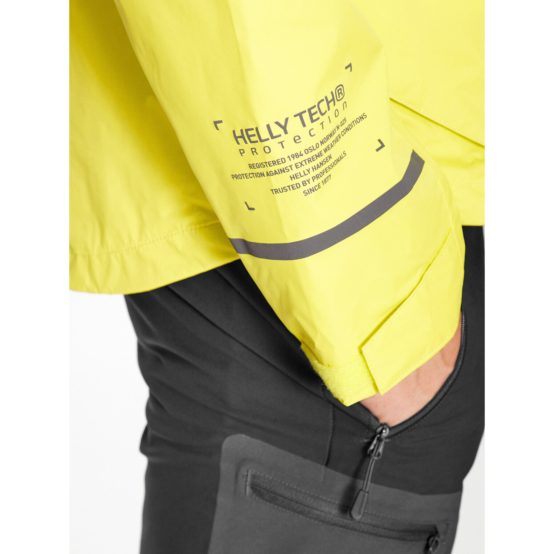Helly Hansen Яке за дъжд Ride 53696 Жълт Regular Fit - Pepit.bg