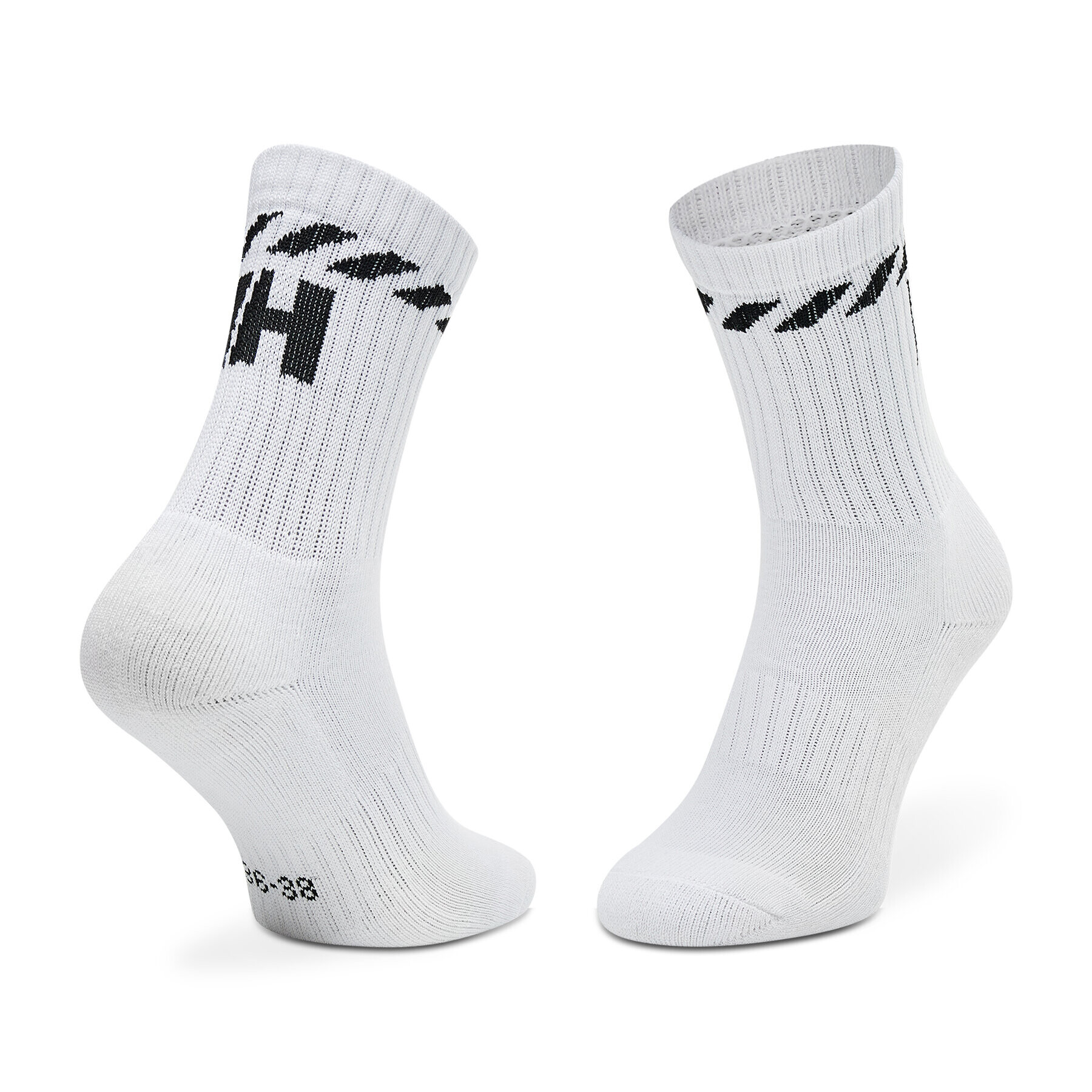 Helly Hansen Комплект 3 чифта дълги чорапи мъжки Cotton Sport Sock 3Pk 67479 Бял - Pepit.bg