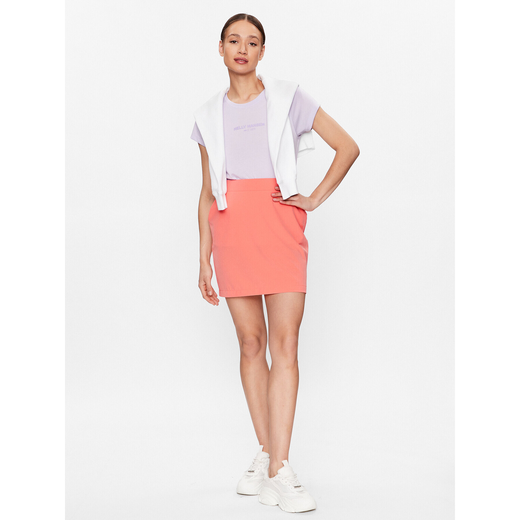 Helly Hansen Мини пола Thalia 34375 Оранжев Regular Fit - Pepit.bg