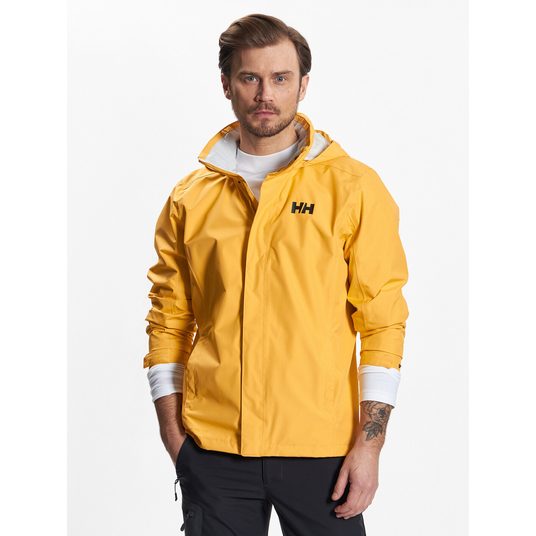 Helly Hansen Outdoor яке Dubliner 62643 Жълт Regular Fit - Pepit.bg