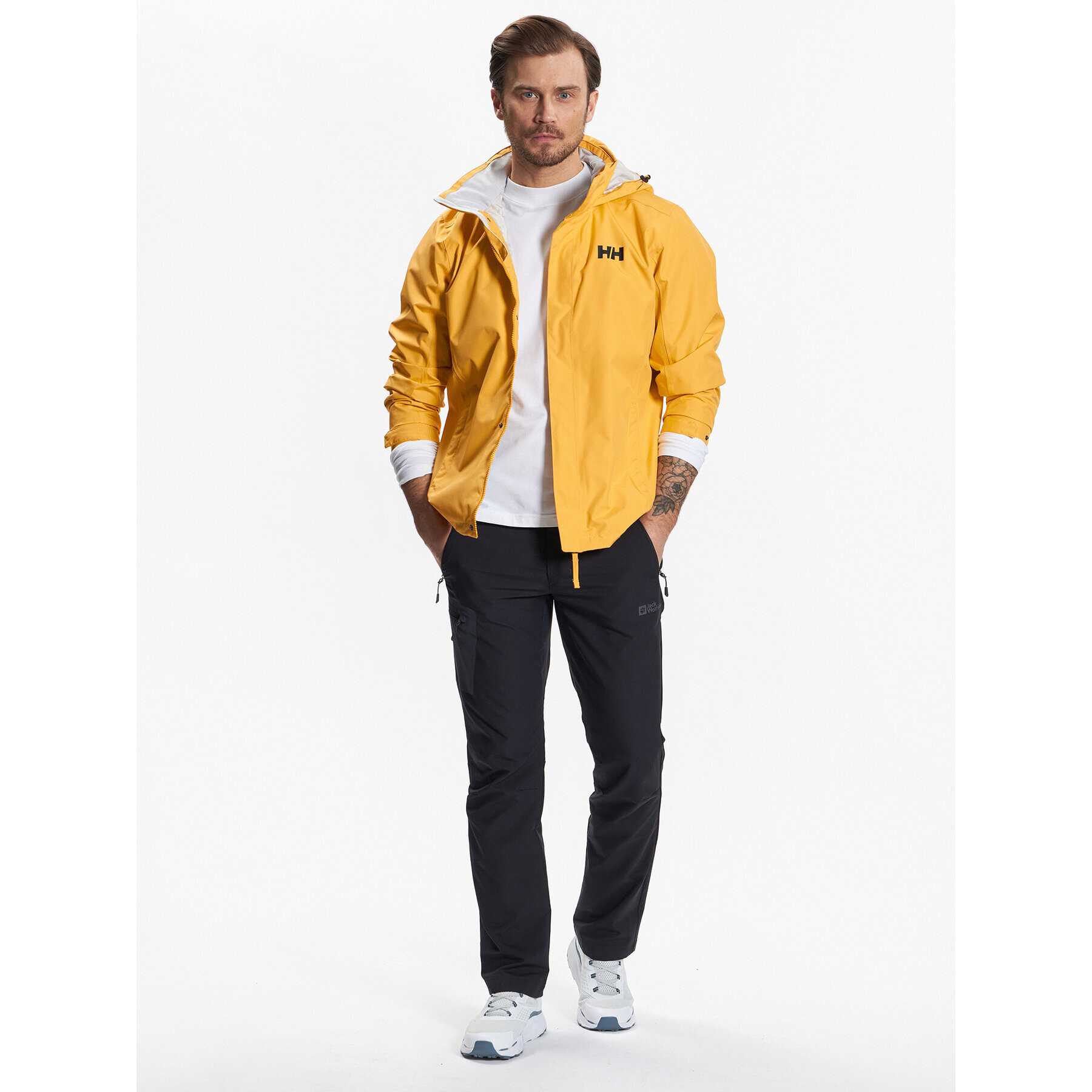 Helly Hansen Outdoor яке Dubliner 62643 Жълт Regular Fit - Pepit.bg