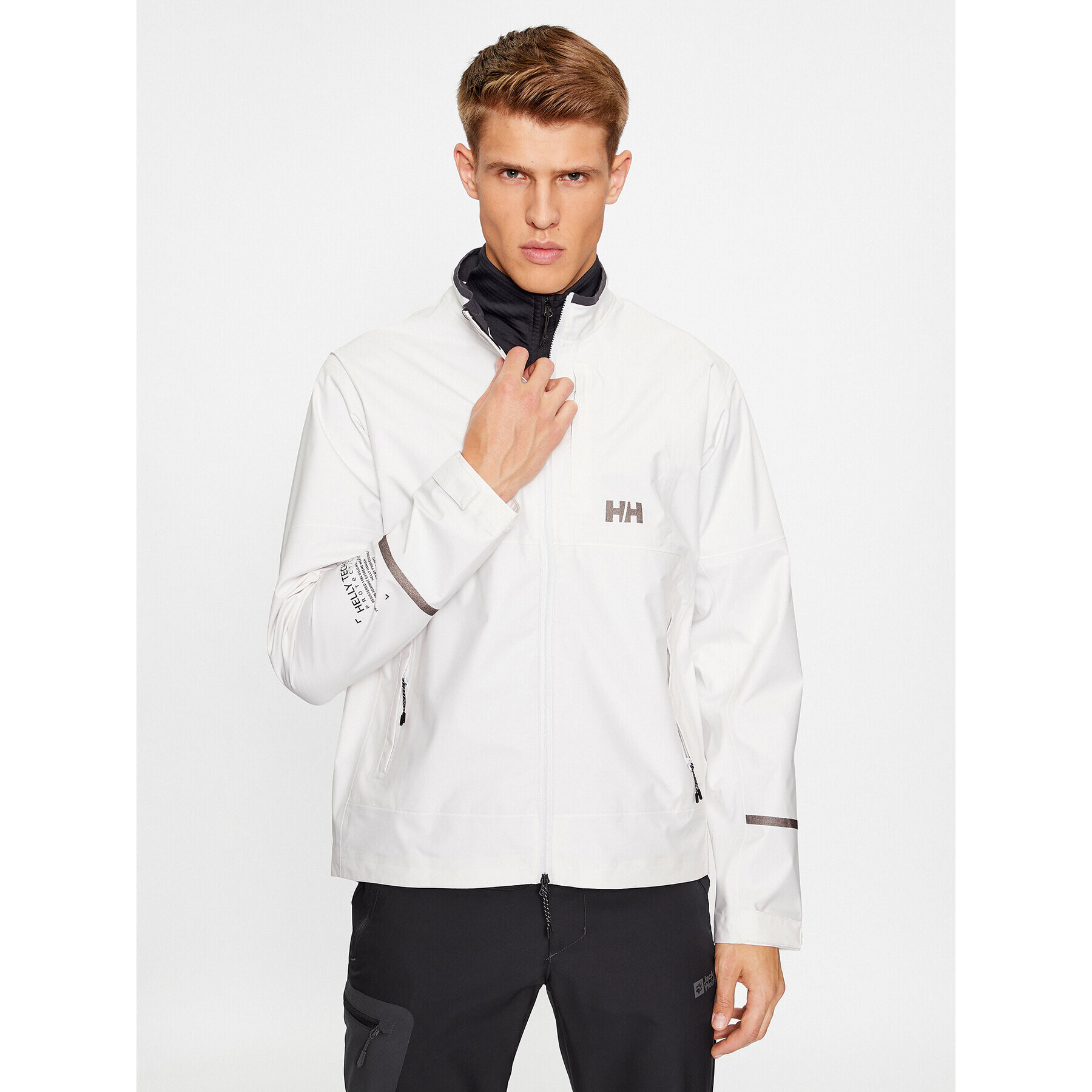 Helly Hansen Outdoor яке Ride 53695 Бял Regular Fit - Pepit.bg