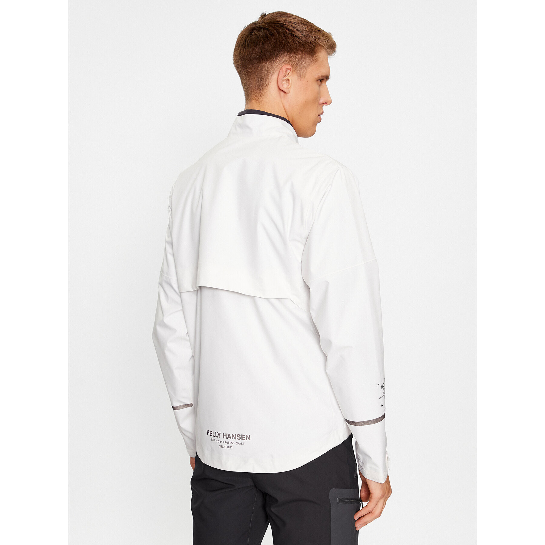 Helly Hansen Outdoor яке Ride 53695 Бял Regular Fit - Pepit.bg