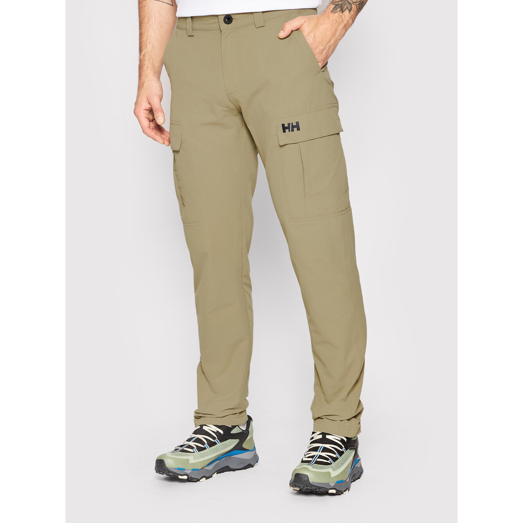 Helly Hansen Outdoor панталони Cargo 33996 Бежов Regular Fit - Pepit.bg