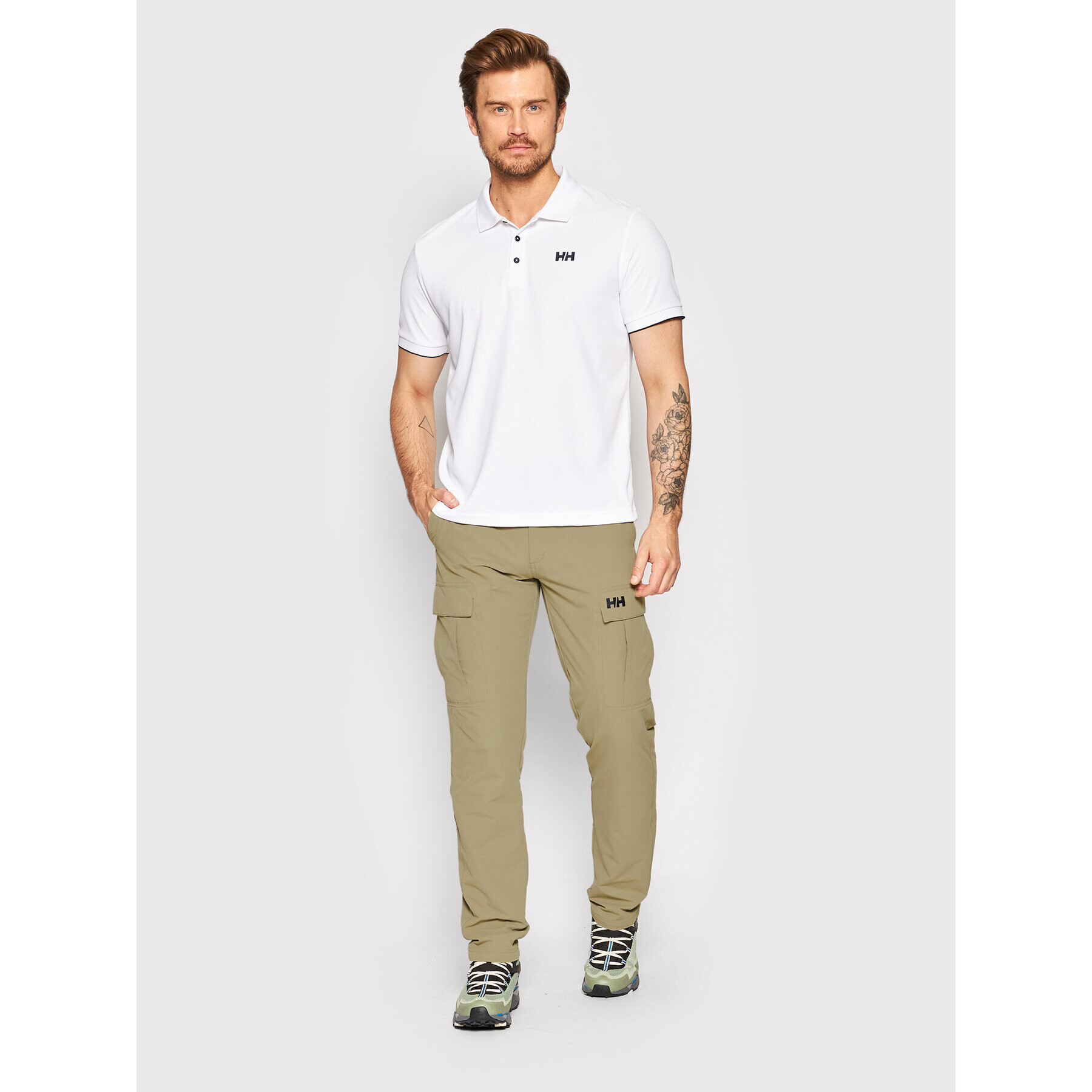 Helly Hansen Outdoor панталони Cargo 33996 Бежов Regular Fit - Pepit.bg