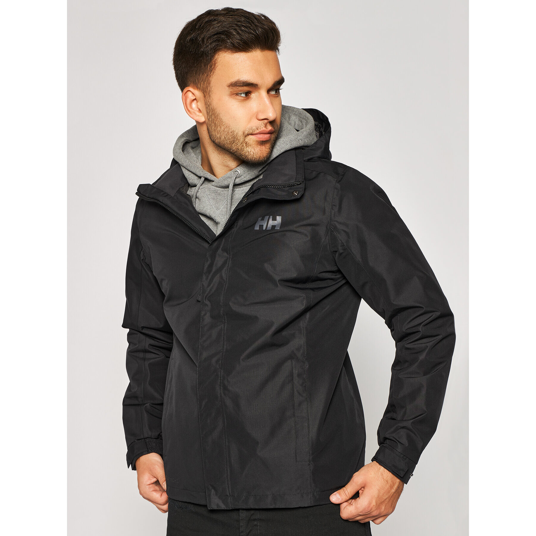 Helly Hansen Outdoor яке Dubliner 62643 Черен Regular Fit - Pepit.bg