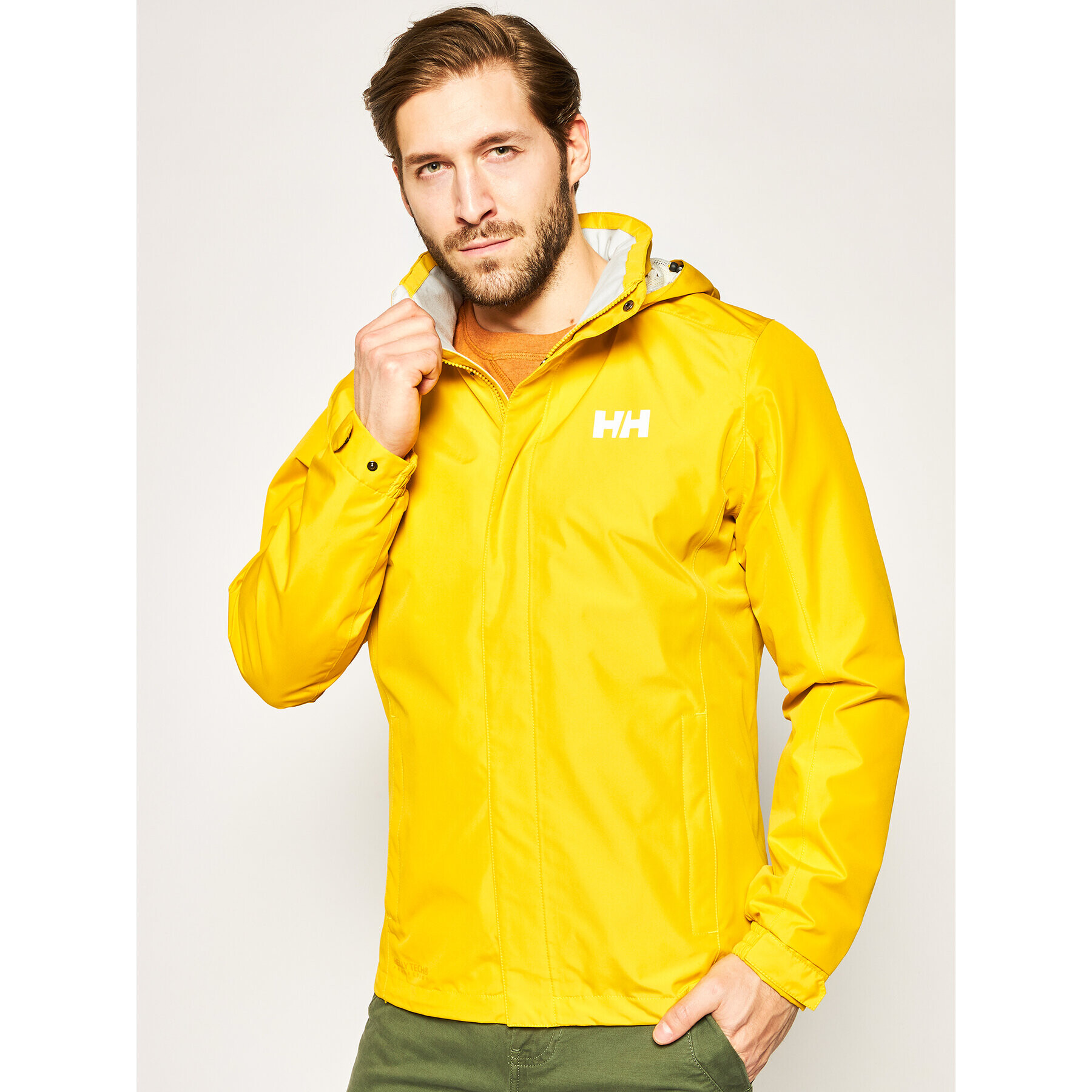 Helly Hansen Outdoor яке Dubliner 62643 Жълт Regular Fit - Pepit.bg