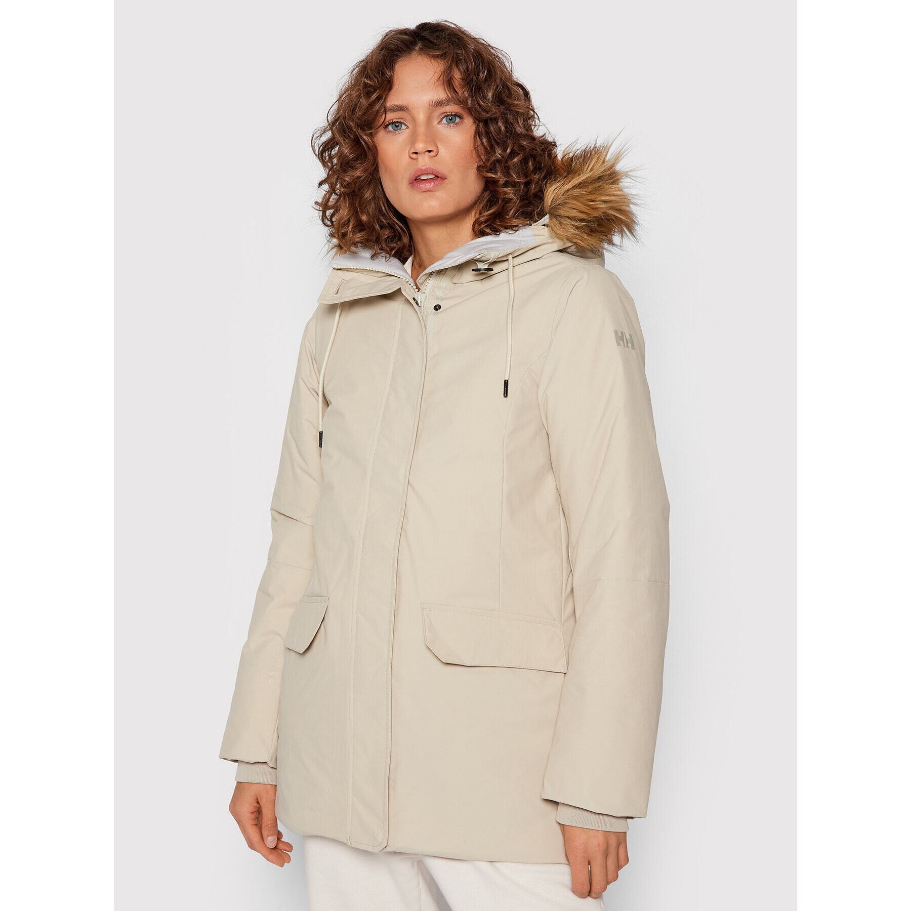 Helly Hansen Парка Classic 53505 Бежов Regular Fit - Pepit.bg