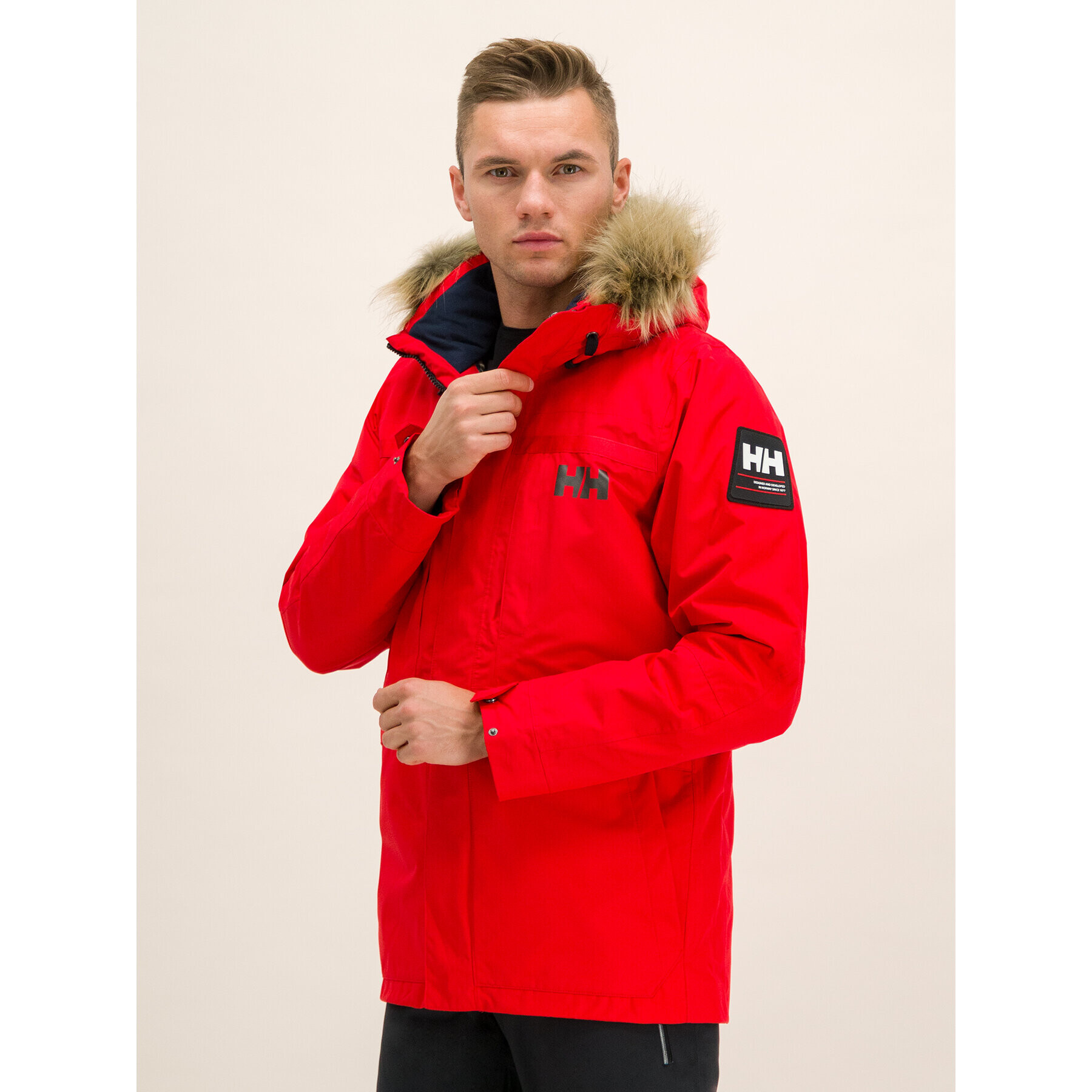 Helly Hansen Парка Coastal 2 54408 Червен Regular Fit - Pepit.bg