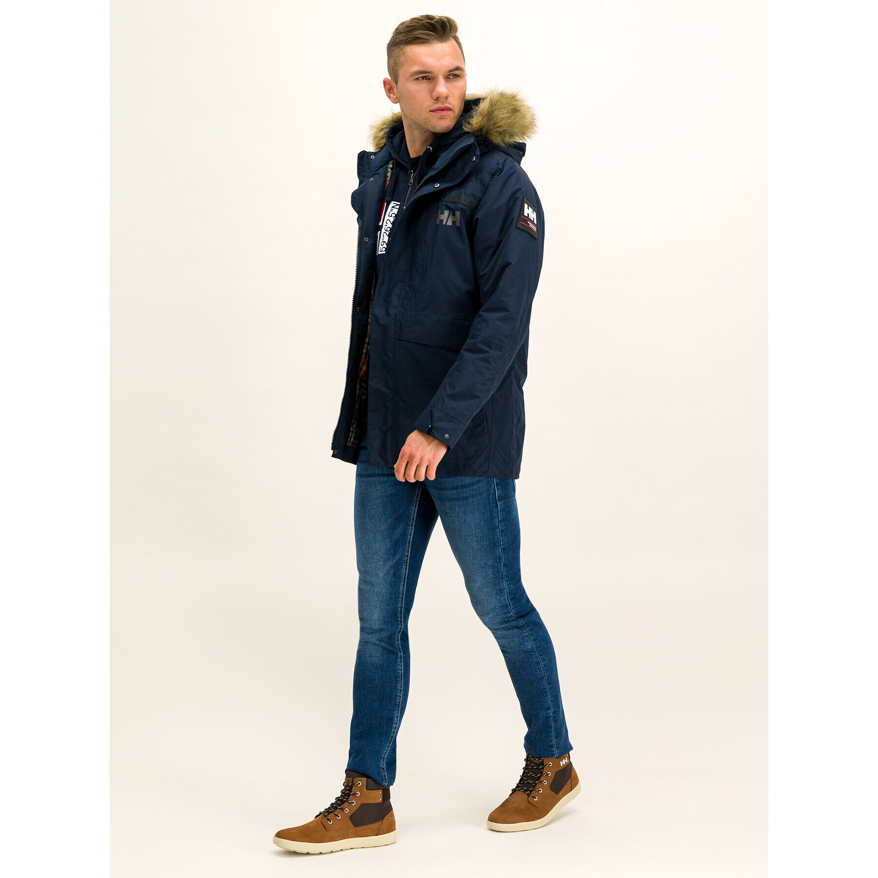 Helly Hansen Парка Coastal 2 54408 Тъмносин Regular Fit - Pepit.bg