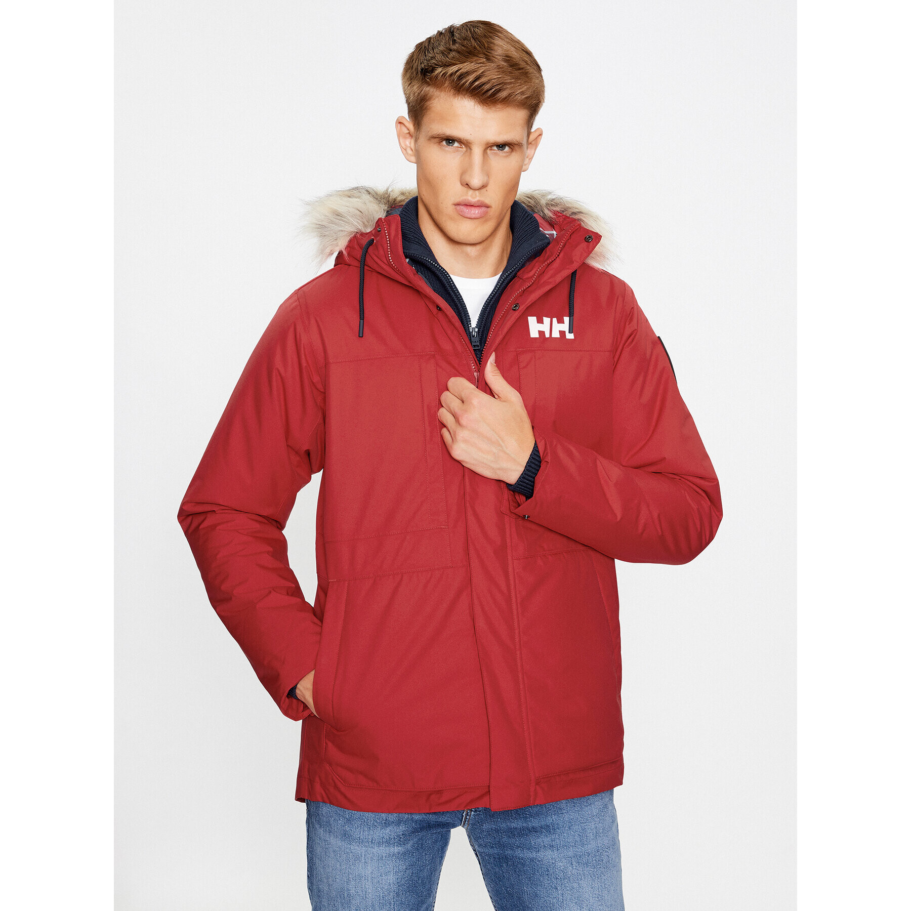 Helly Hansen Парка Coastal 3.0 53995 Червен Regular Fit - Pepit.bg