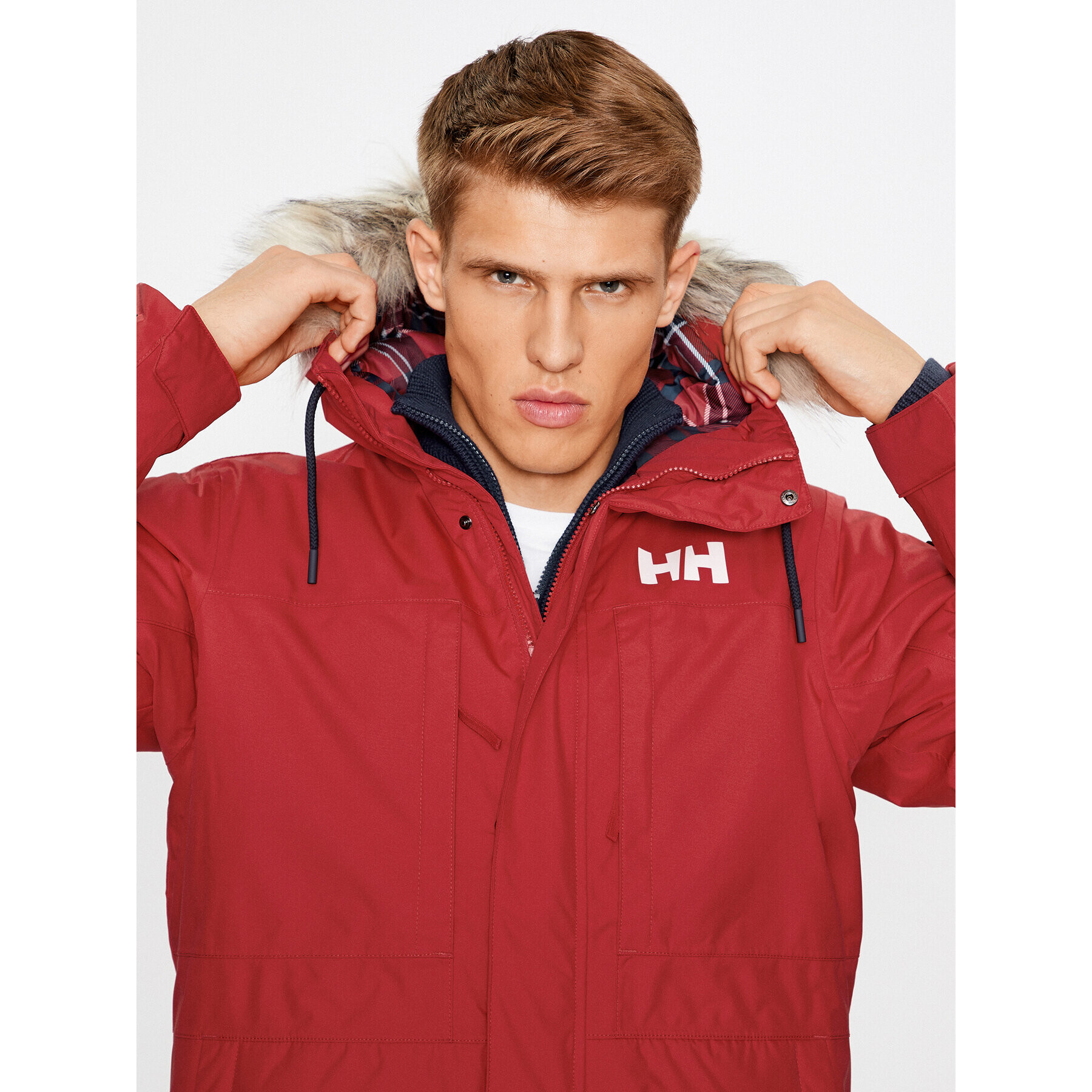 Helly Hansen Парка Coastal 3.0 53995 Червен Regular Fit - Pepit.bg