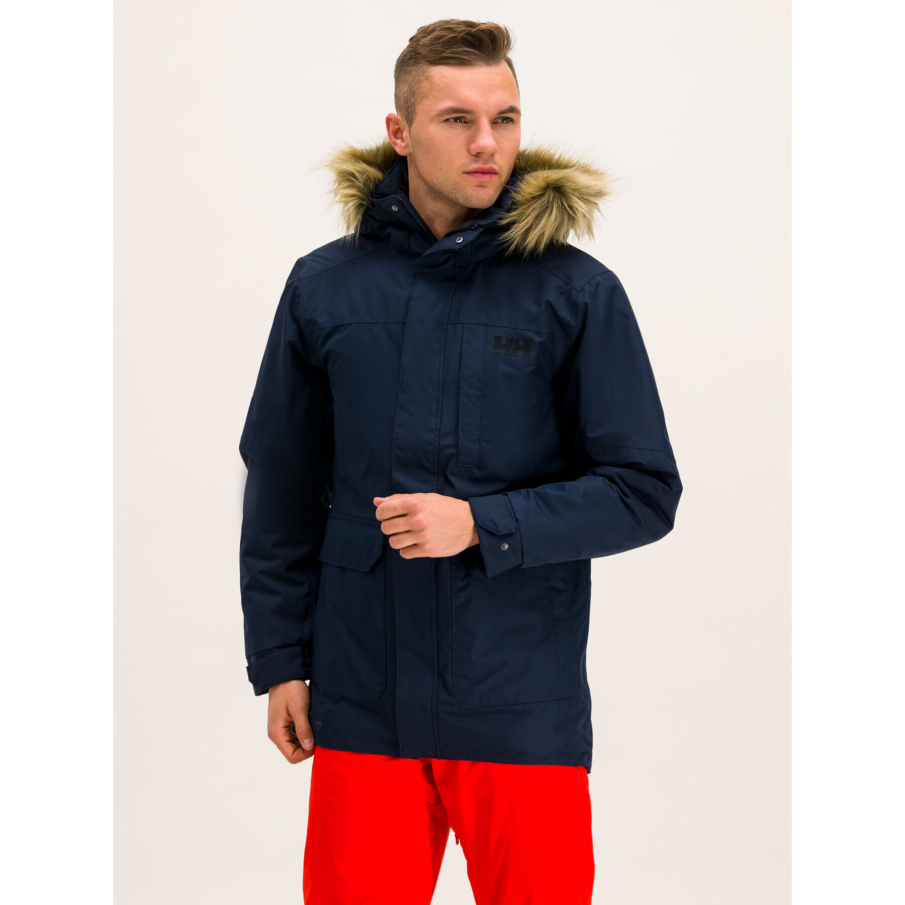 Helly Hansen Парка Dubliner 54403 Тъмносин Regular Fit - Pepit.bg
