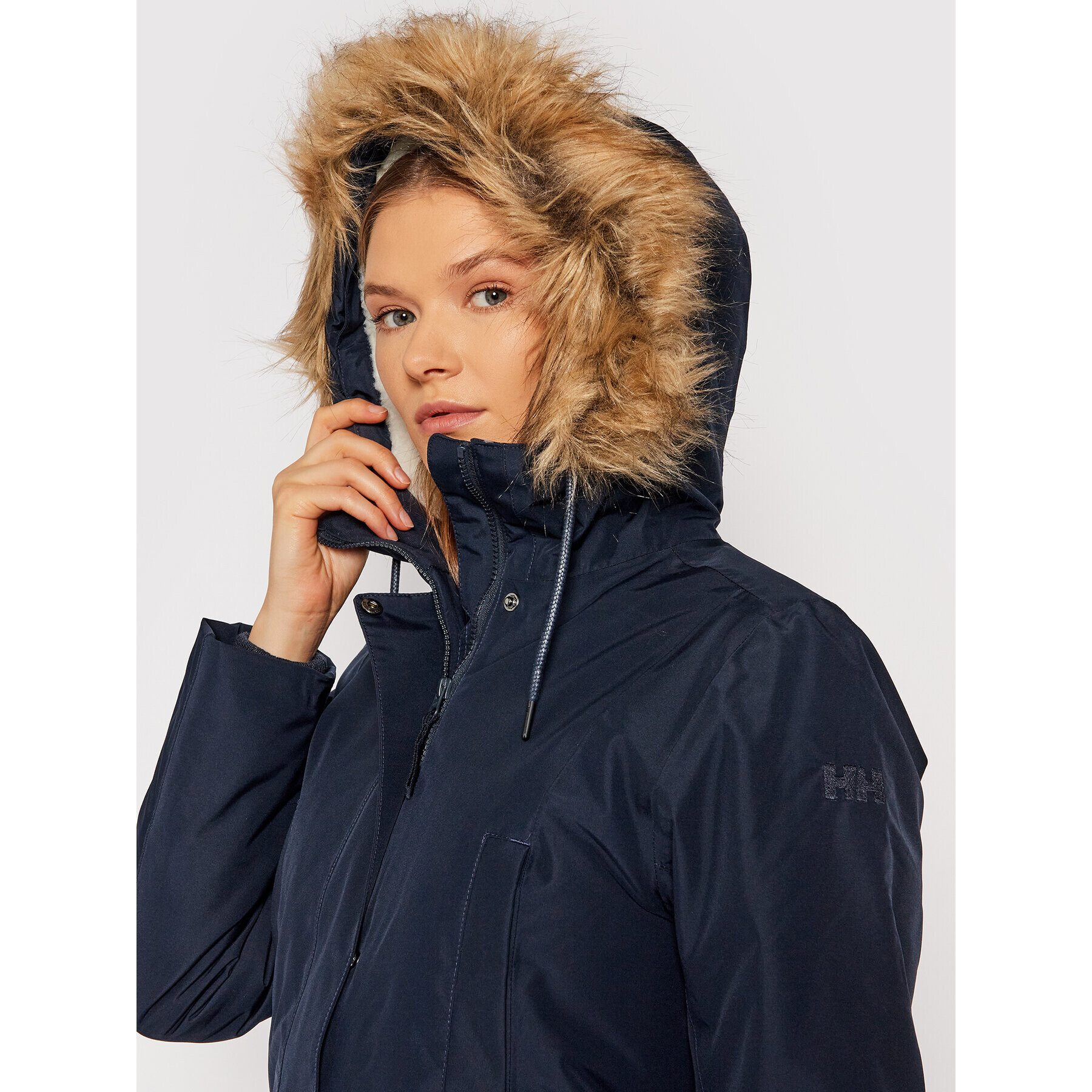 Helly Hansen Парка Mayen 53303 Тъмносин Regular Fit - Pepit.bg