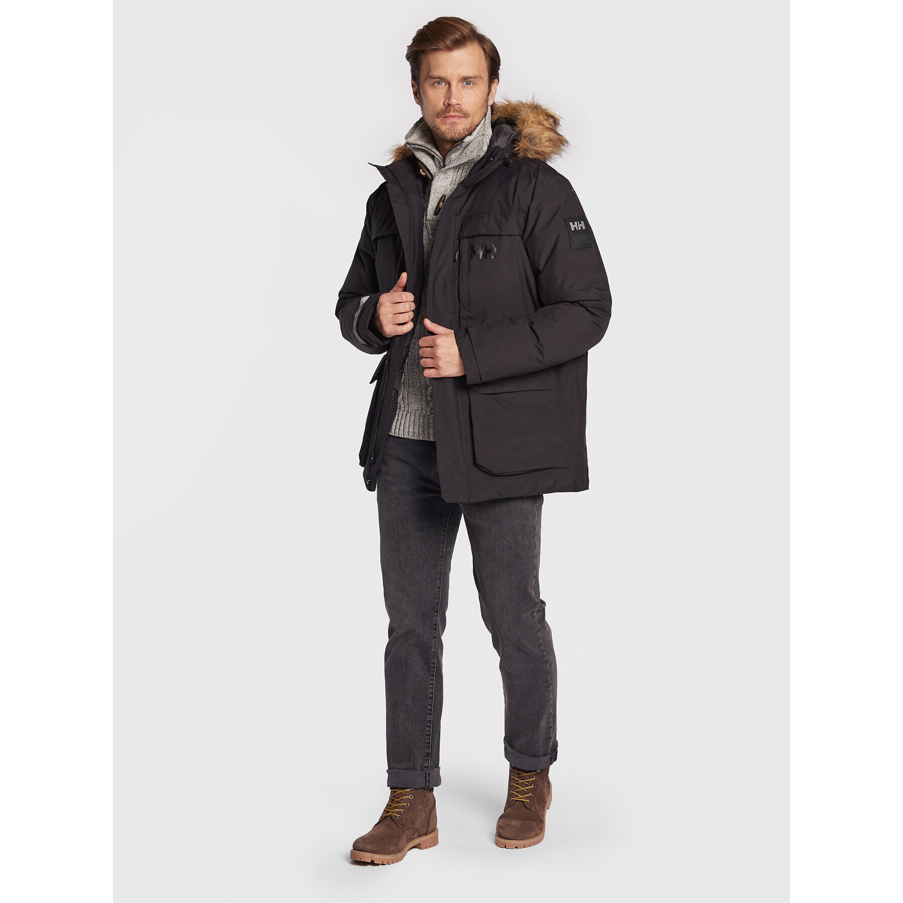 Helly Hansen Парка Nordsjo 53488 Черен Regular Fit - Pepit.bg