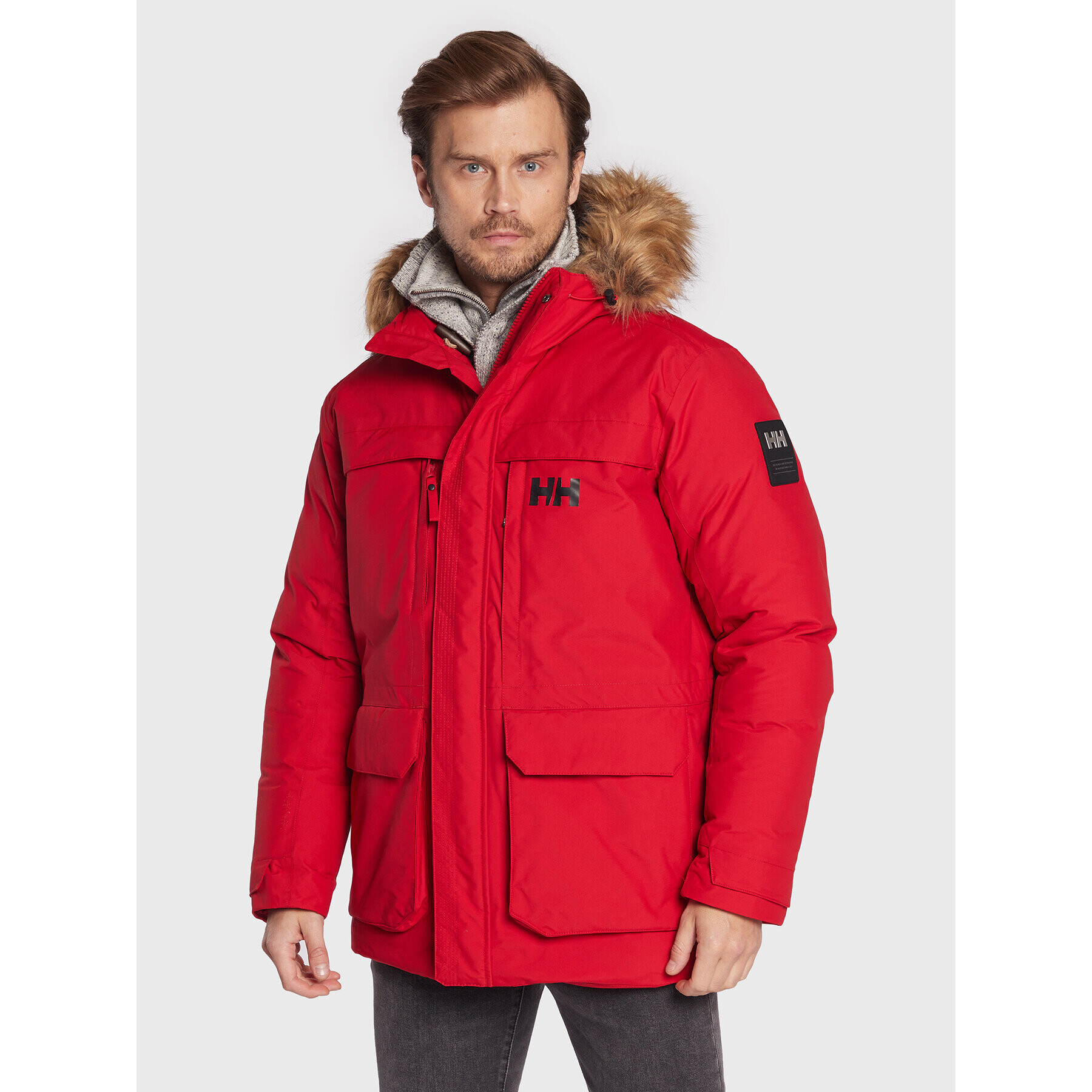 Helly Hansen Парка Nordsjo 53488 Червен Regular Fit - Pepit.bg