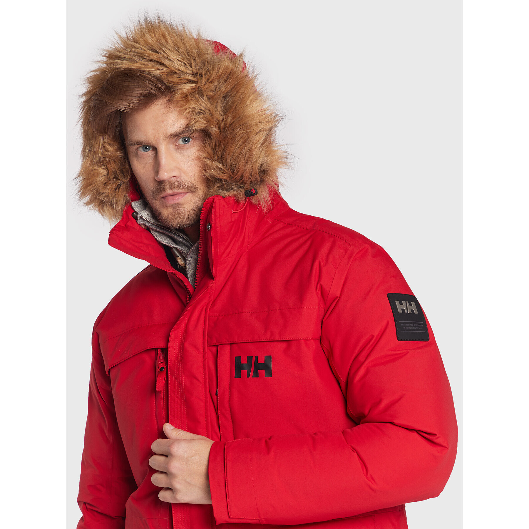 Helly Hansen Парка Nordsjo 53488 Червен Regular Fit - Pepit.bg