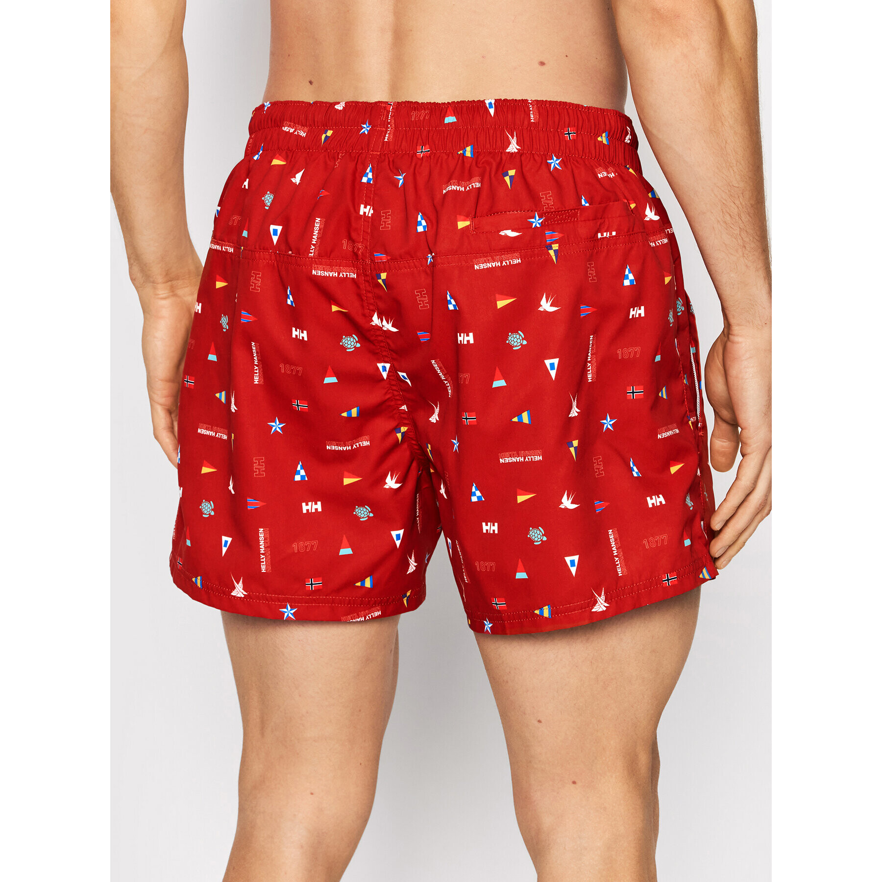 Helly Hansen Плувни шорти Cadiz 34253 Червен Regular Fit - Pepit.bg