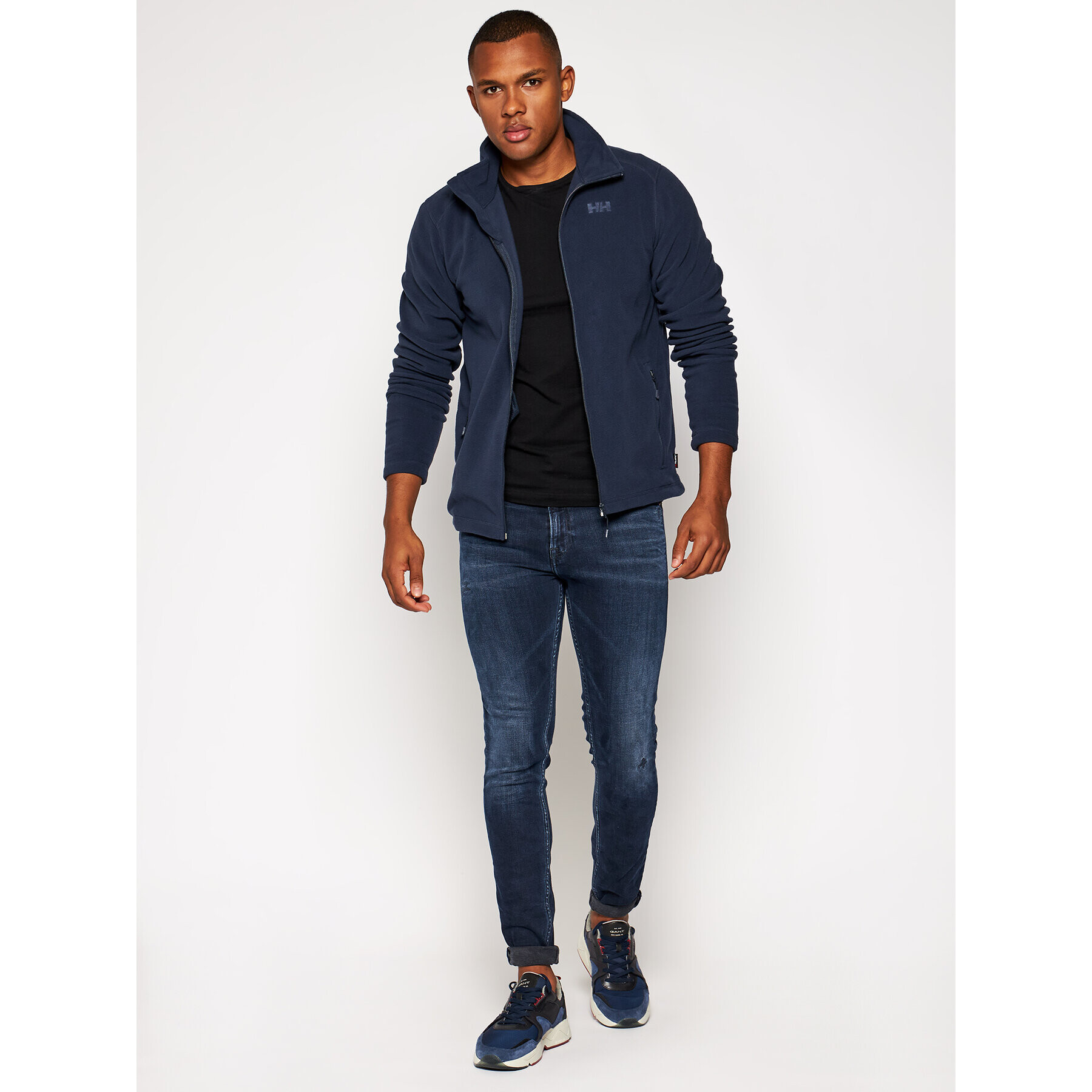 Helly Hansen Полар Daybreaker 51598 Тъмносин Regular Fit - Pepit.bg
