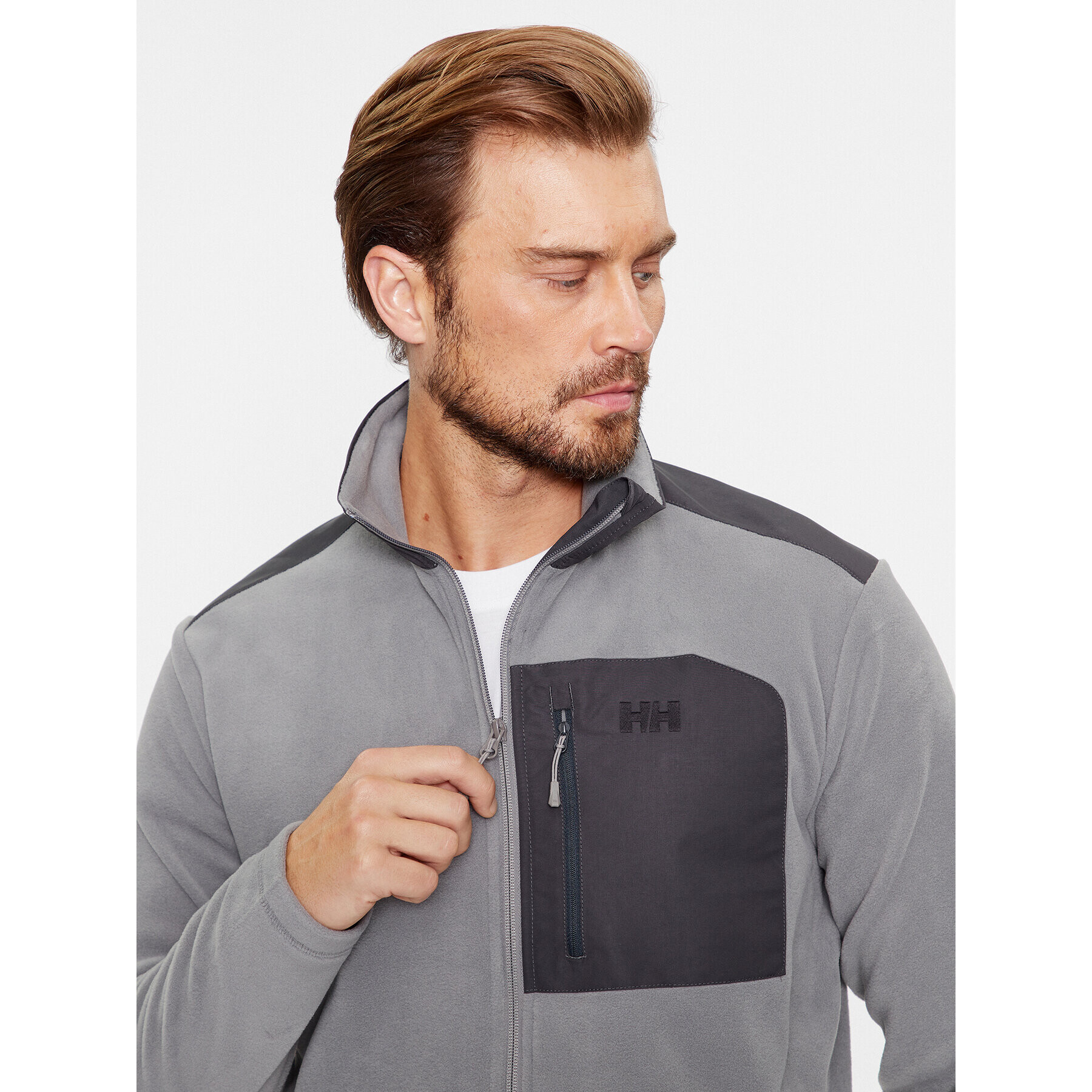 Helly Hansen Полар Daybreaker Block 49454 Сив Regular Fit - Pepit.bg