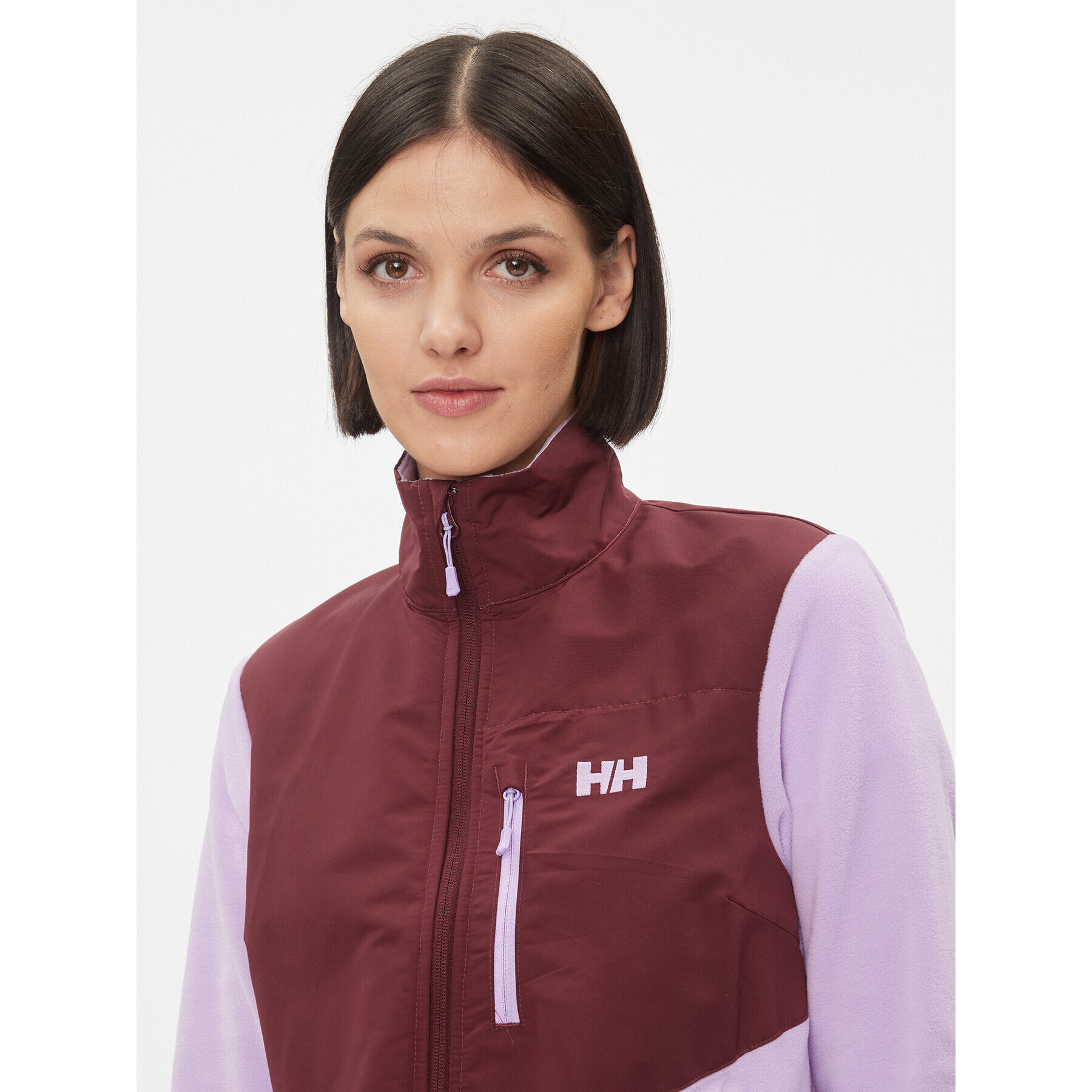 Helly Hansen Полар Daybreaker Block 49465 Виолетов Regular Fit - Pepit.bg