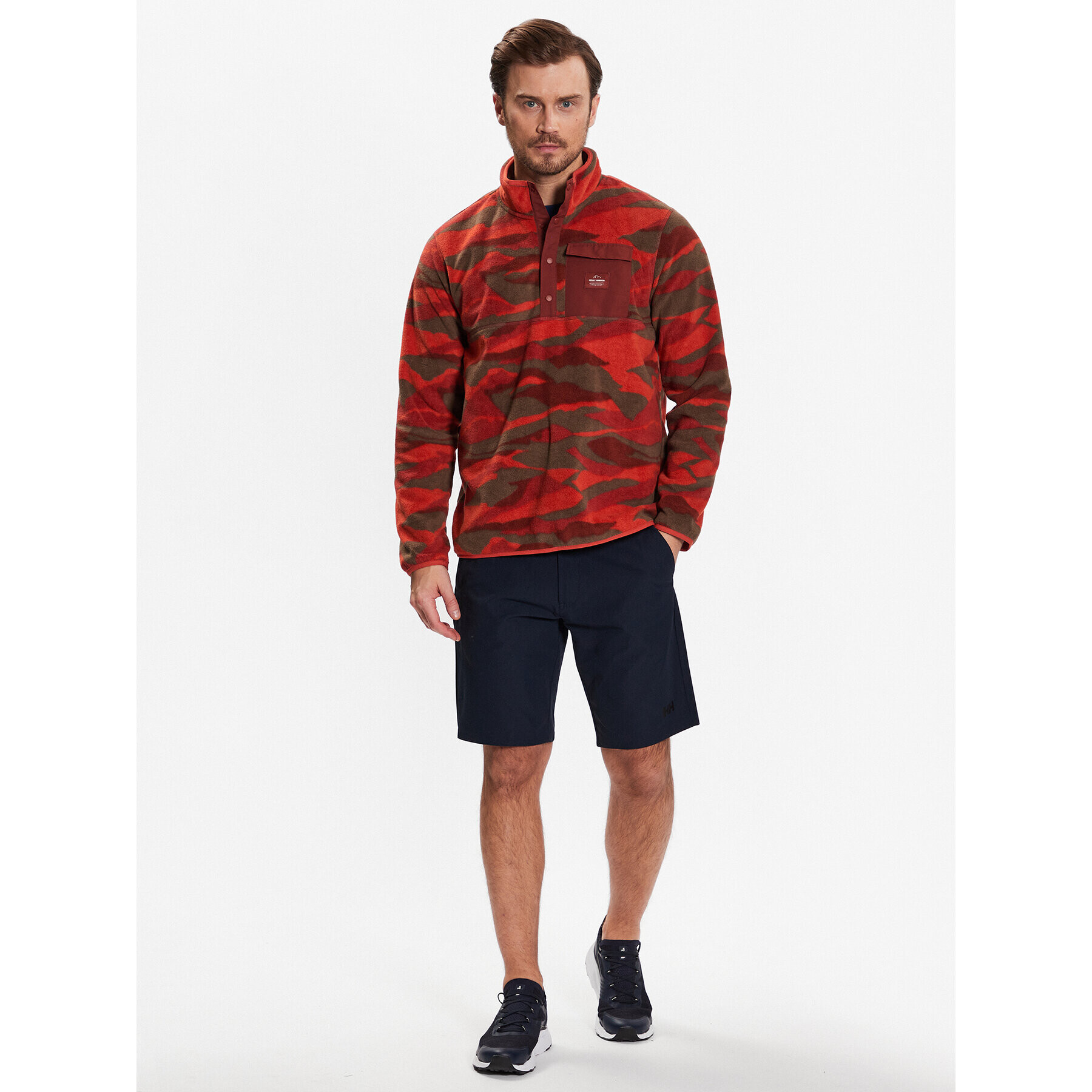 Helly Hansen Полар Maridalen 63164 Оранжев Regular Fit - Pepit.bg