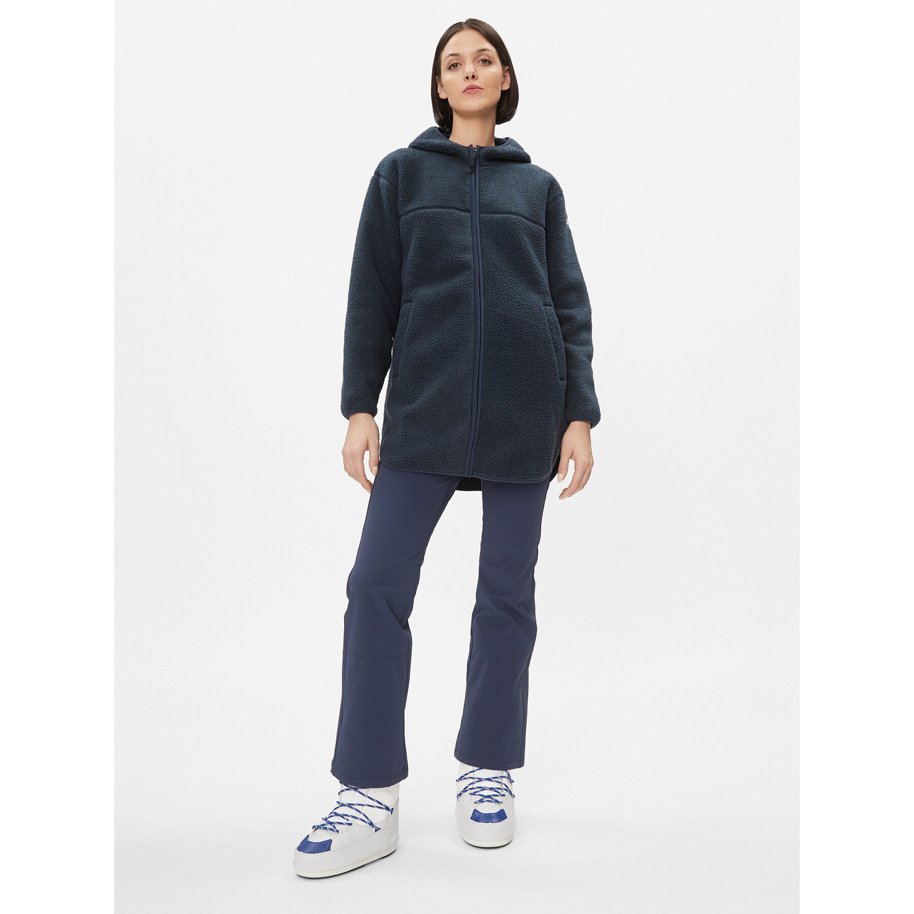 Helly Hansen Полар Maud Pile 53815 Тъмносин Relaxed Fit - Pepit.bg