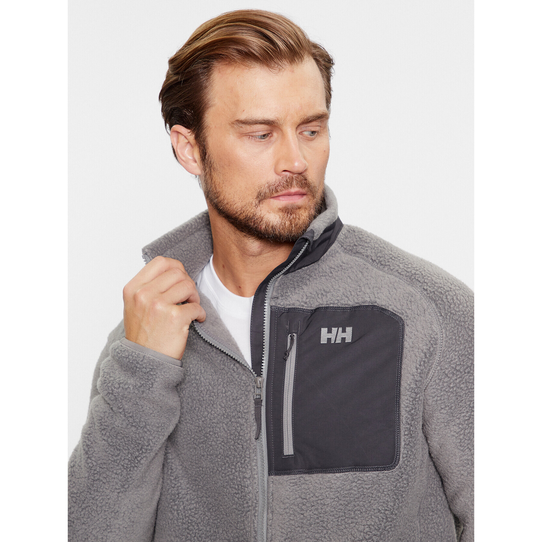 Helly Hansen Полар Panorama 49460 Сив Regular Fit - Pepit.bg