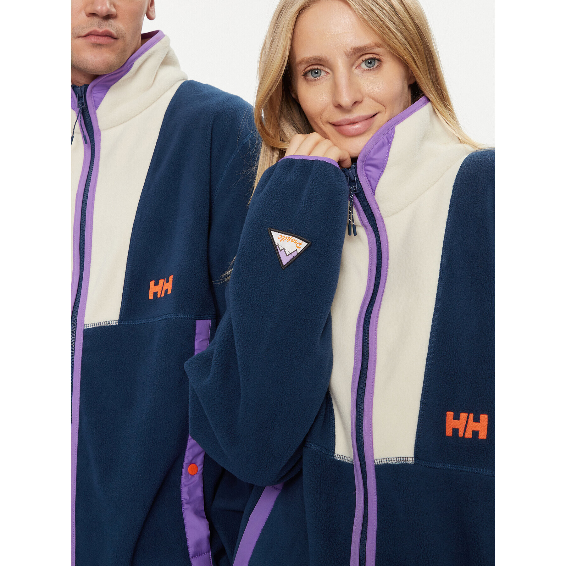 Helly Hansen Полар Unisex Yu Fleece 54018 Тъмносин Relaxed Fit - Pepit.bg